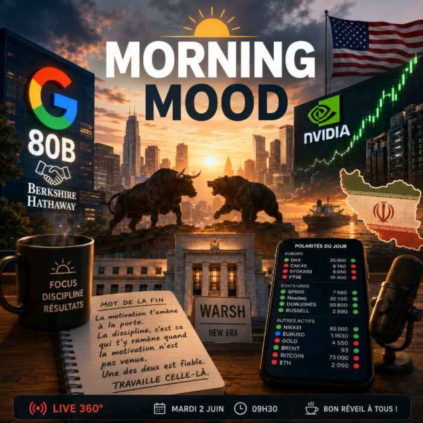 Alphabet lève 80 milliards, Buffett signe : le marché a-t-il lu la bonne ligne ? episode artwork