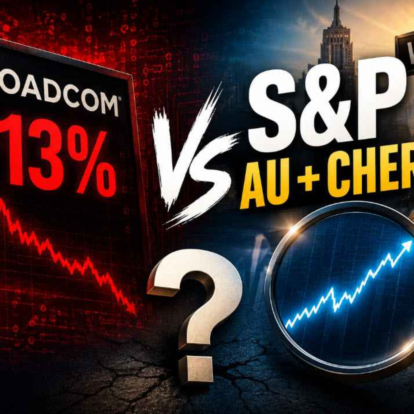 Broadcom perd 13%, le S&P au plus cher depuis la bulle internet : panique ou lucidité ? episode artwork