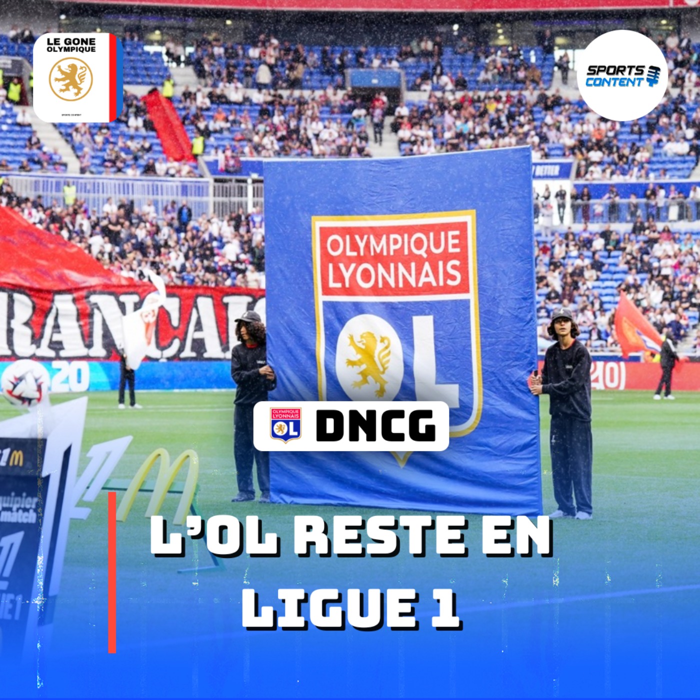L'OL reste en Ligue 1