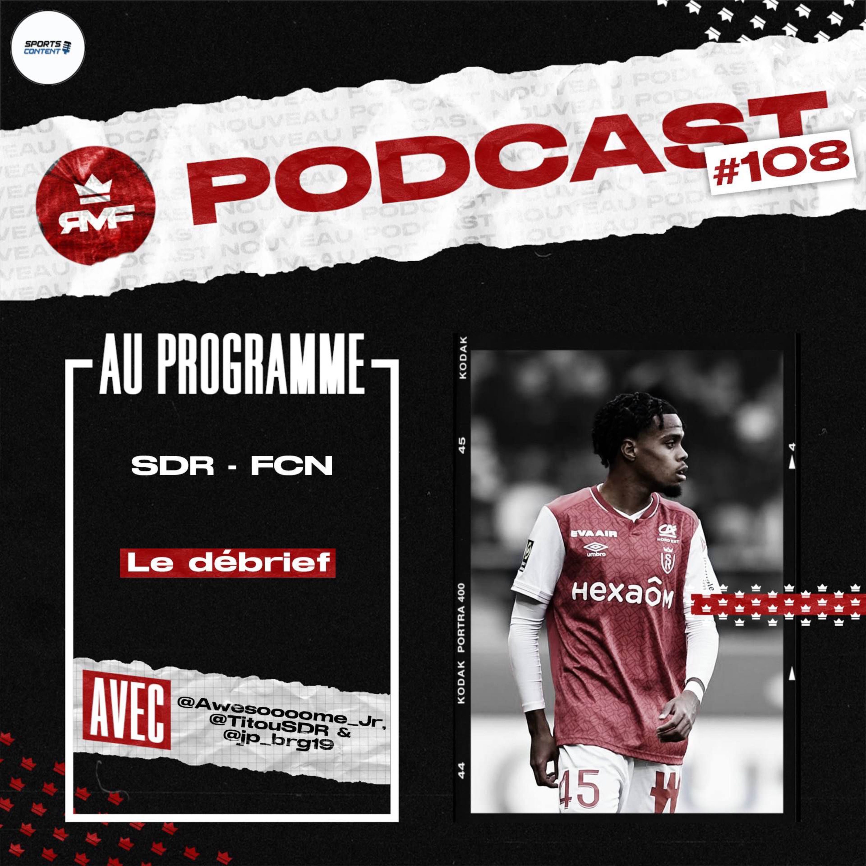 Reims-Nantes, le débrief #SDRFCN episode artwork