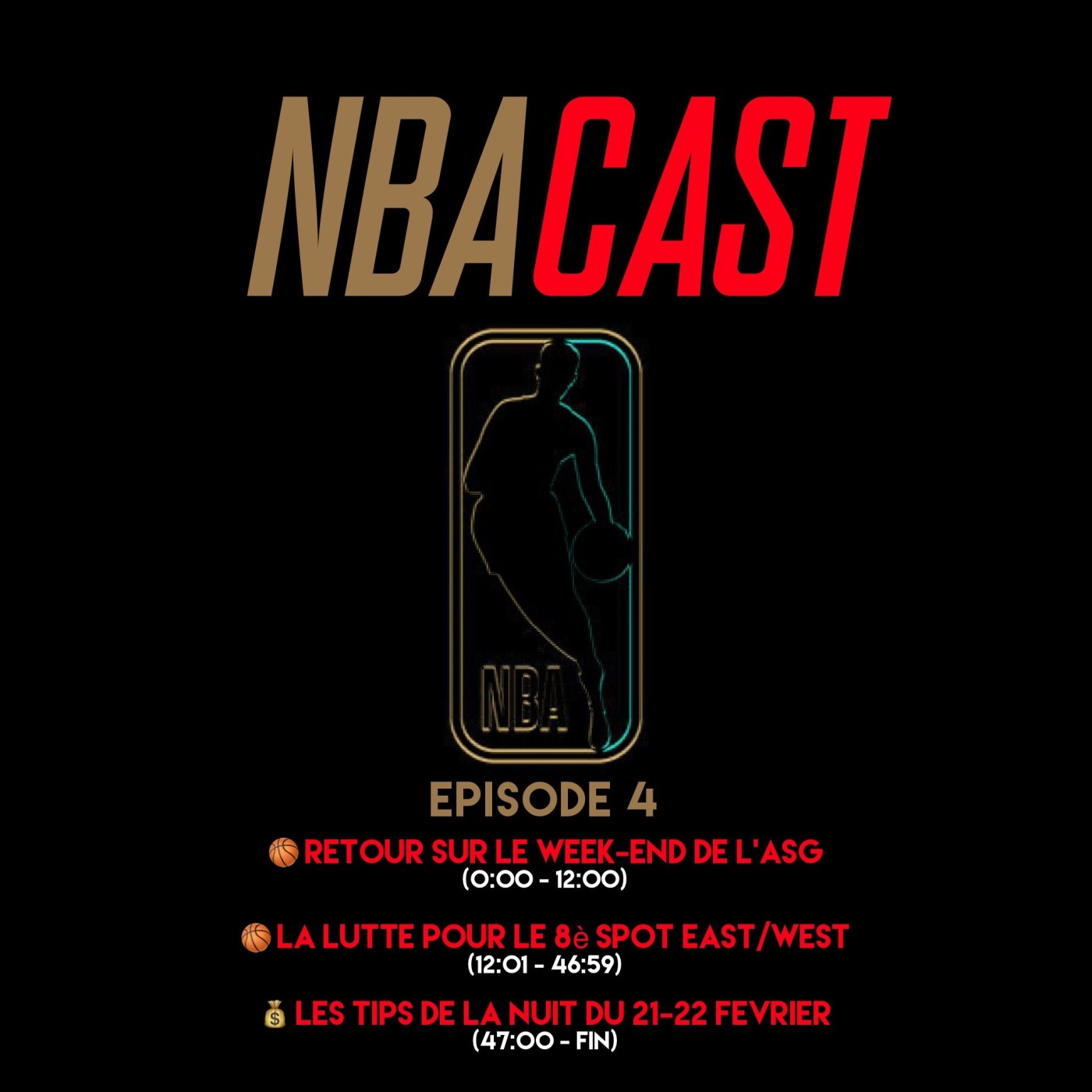 NBACast - Episode 4 - Les choses sérieuses commencent episode artwork