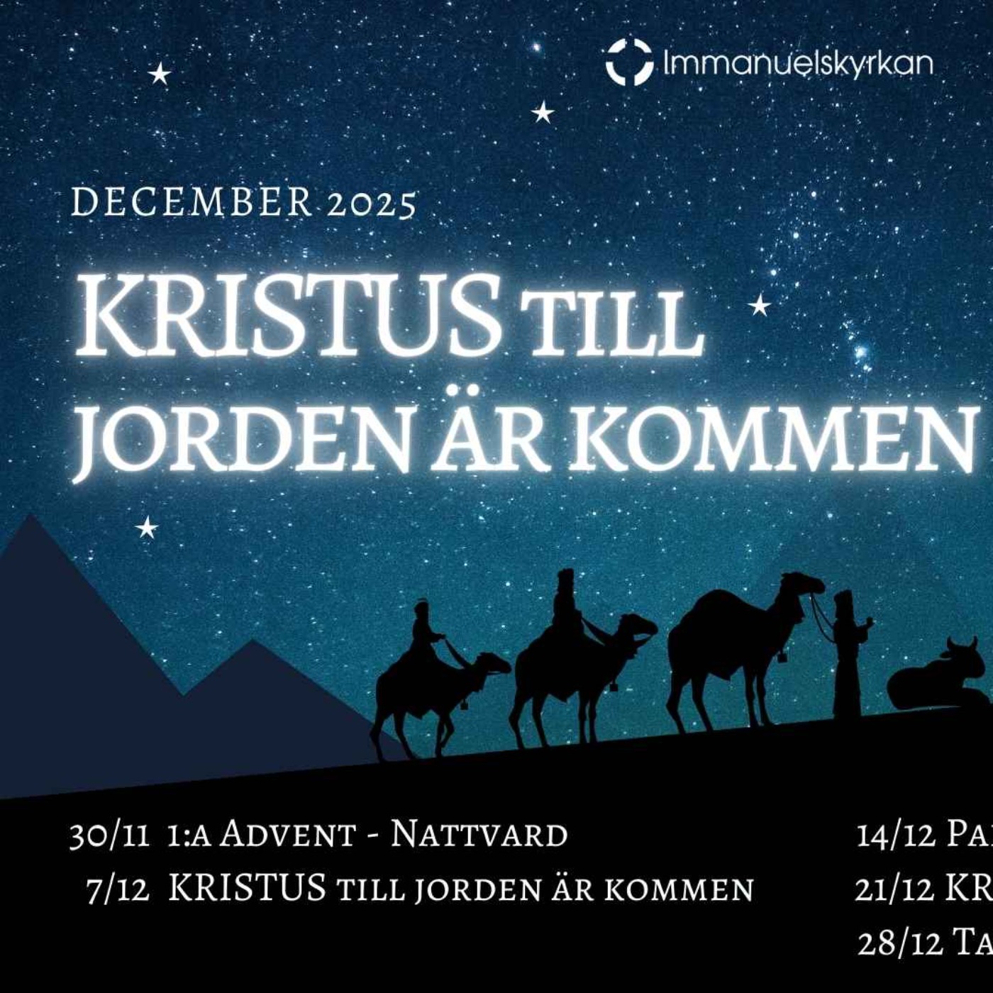 Kristus till jorden är kommen - Del 1 episode artwork
