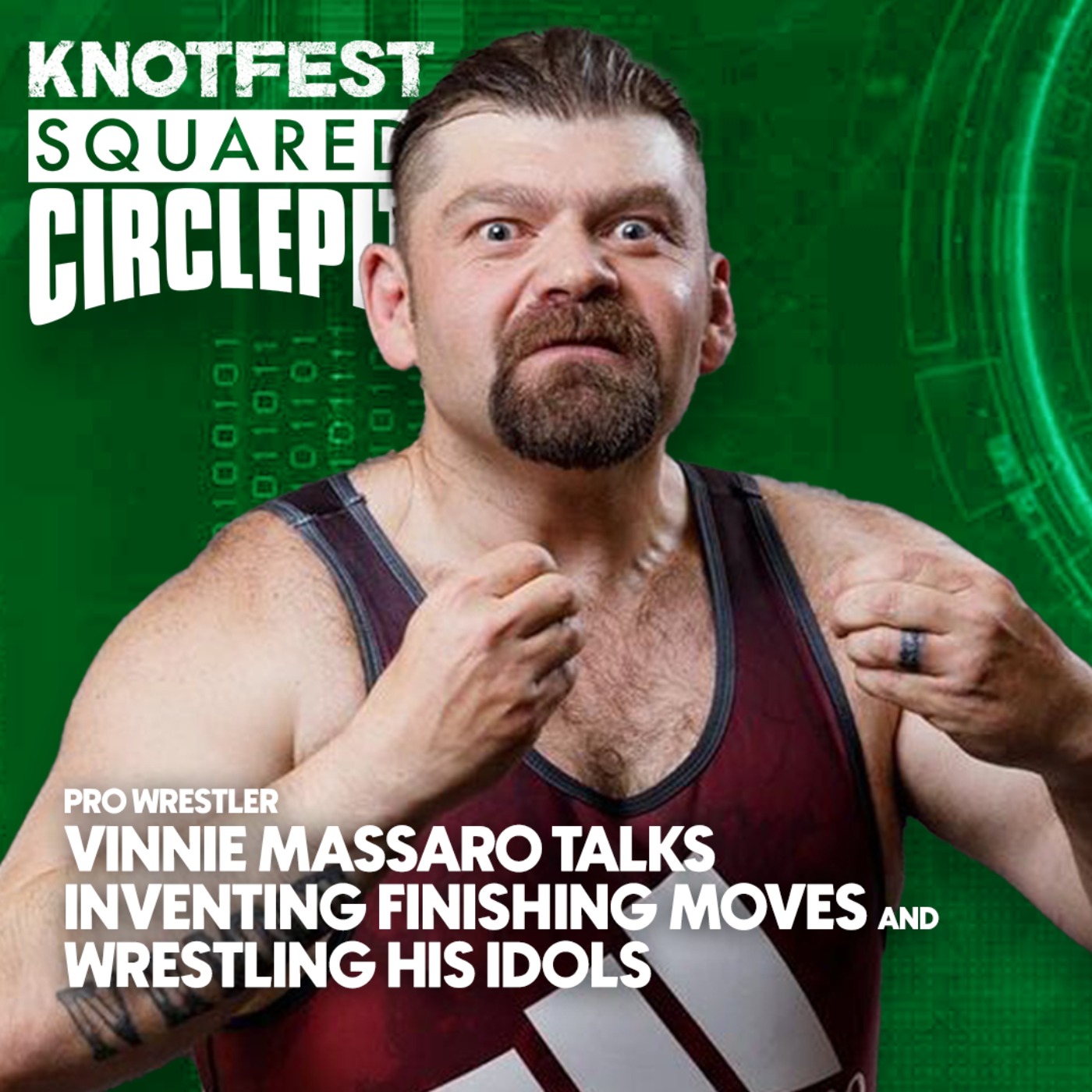cover art for #105 - Vinnie Massaro Talks Wrestling His Idols &  Inventing Finishing Moves
