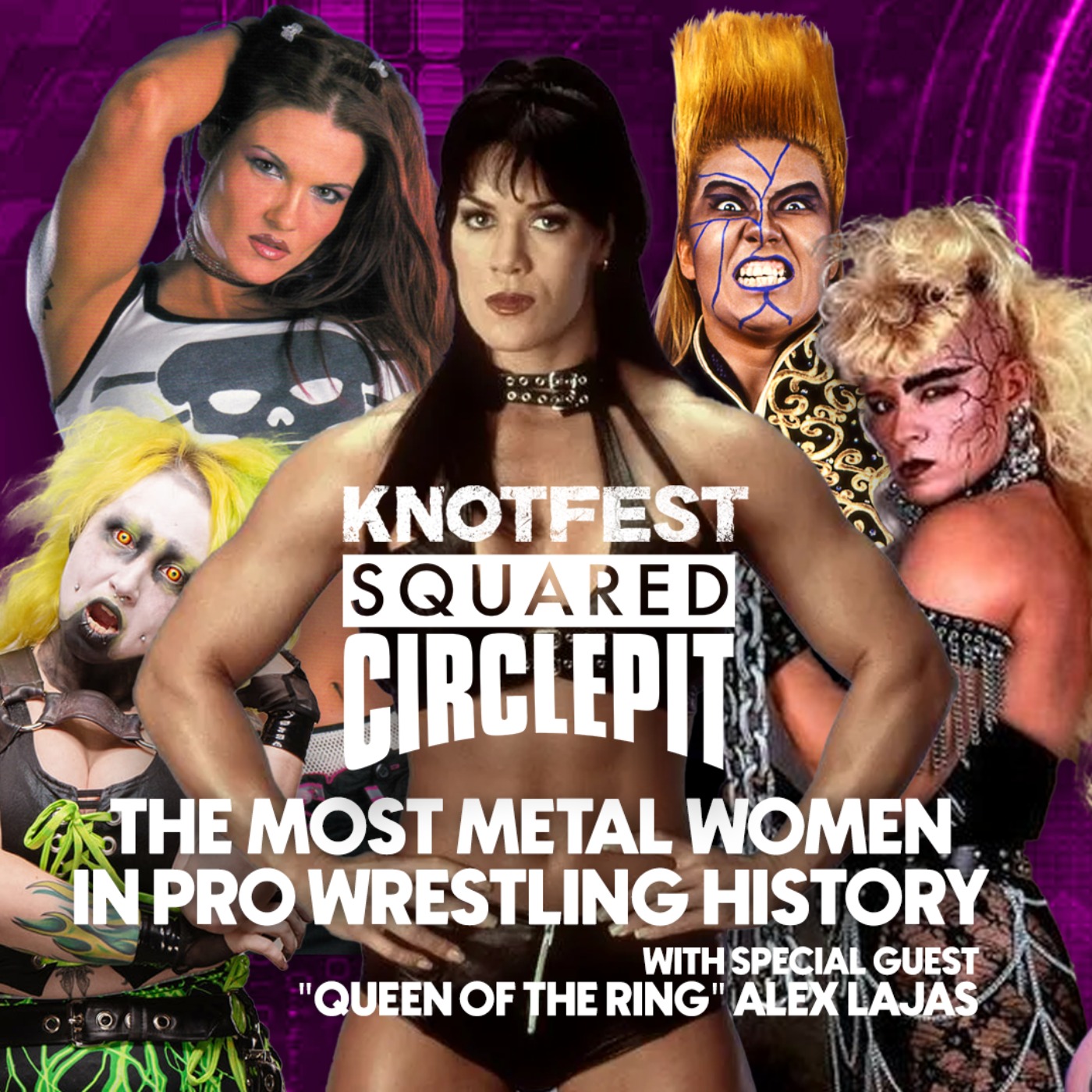 cover art for #107 - The Most Metal Women in Wrestling w/Queen of the Ring