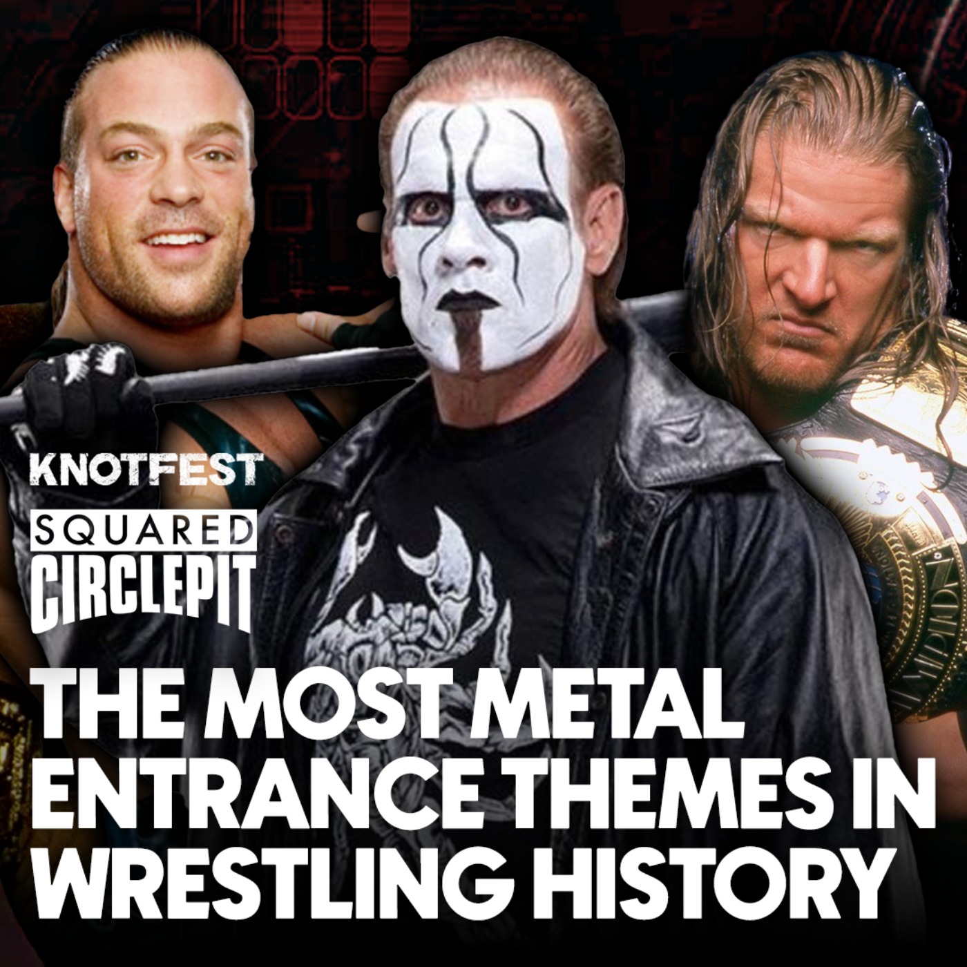 cover art for #108 - Most Metal Entrance Themes in Wrestling History