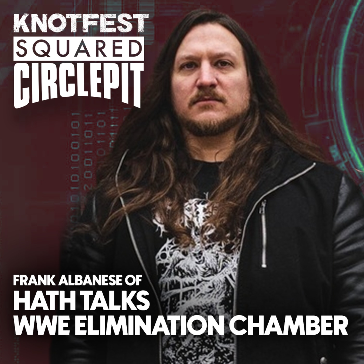 cover art for #124 - WWE Elimination Chamber Review with Hath's Frank Albanese