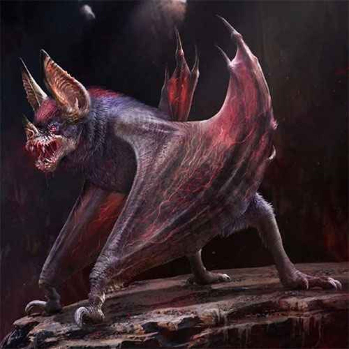 Desmodus draculae, the Giant Dracula Bat Desmodus draculae, the Giant Dracula Bat