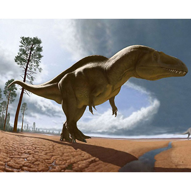 Acrocanthosaurus, the High Spined Lizard