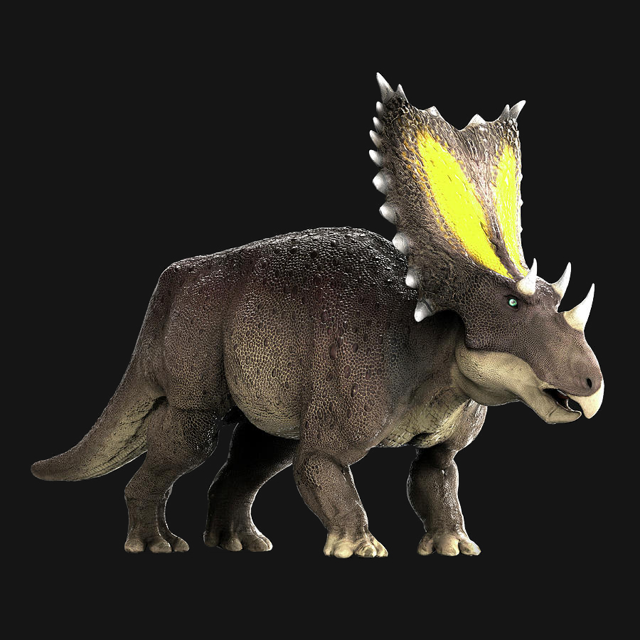Chasmosaurus, the Gulfed Lizard