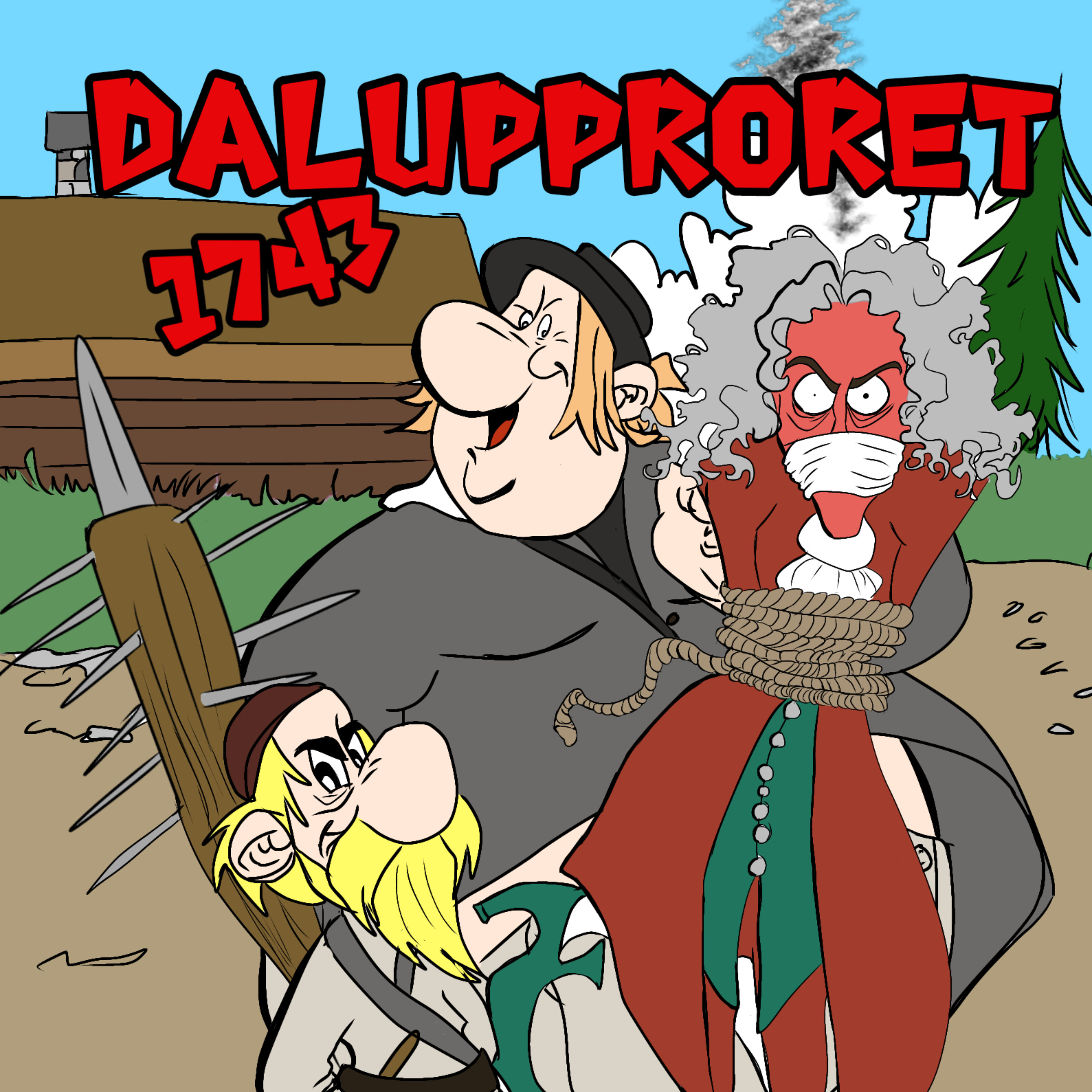 cover art for Historien om Dalupproret 1743