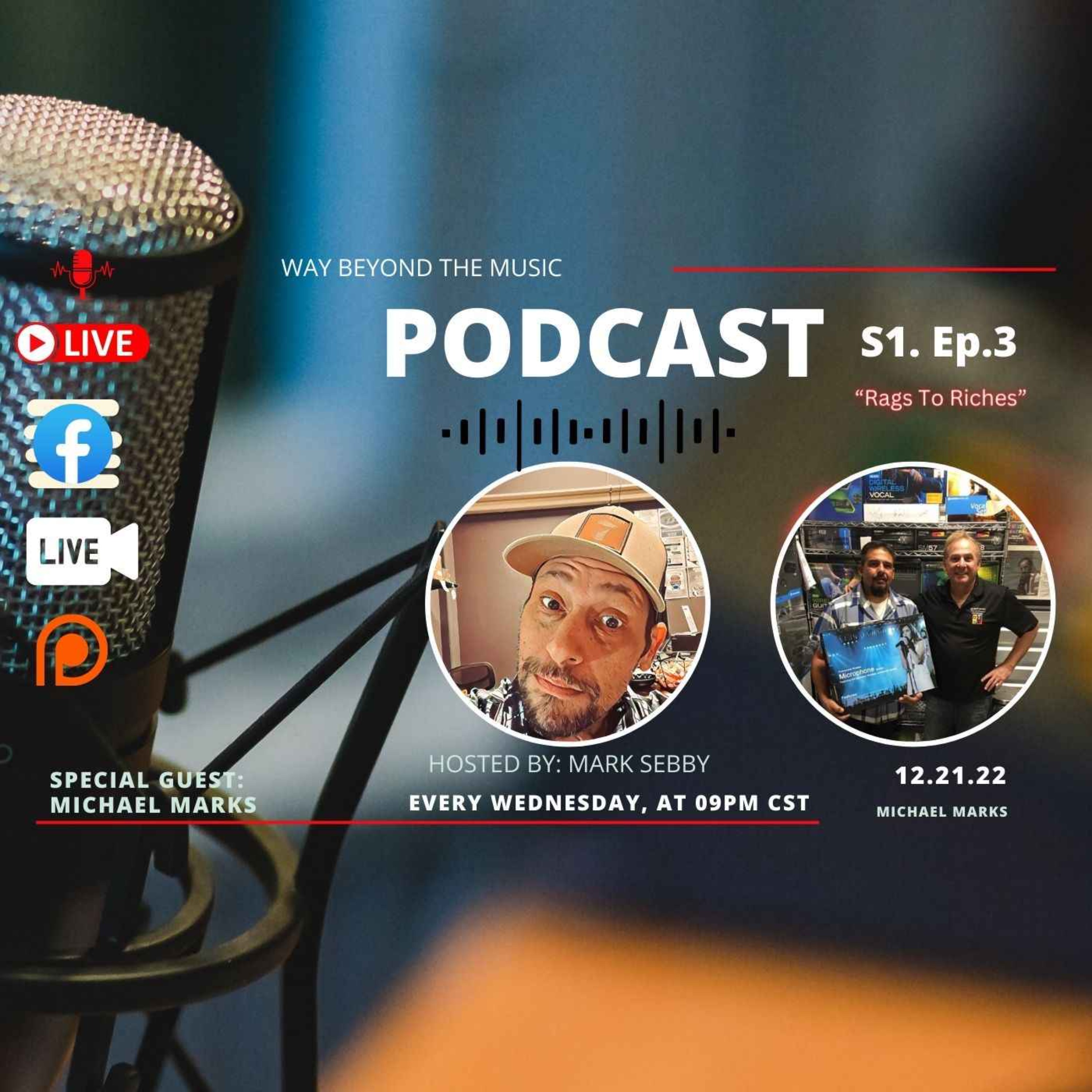 Way Beyond The Music Podcast - LIVE