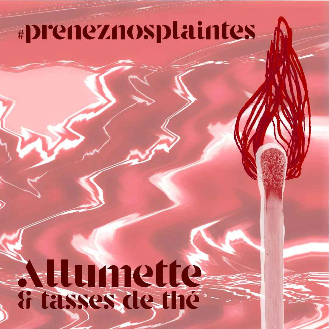Allumette et Tasses de Thé