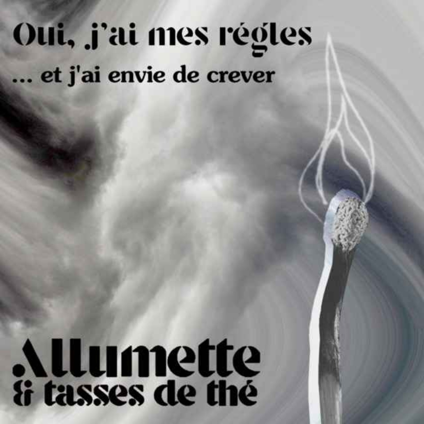 Allumette et Tasses de Thé