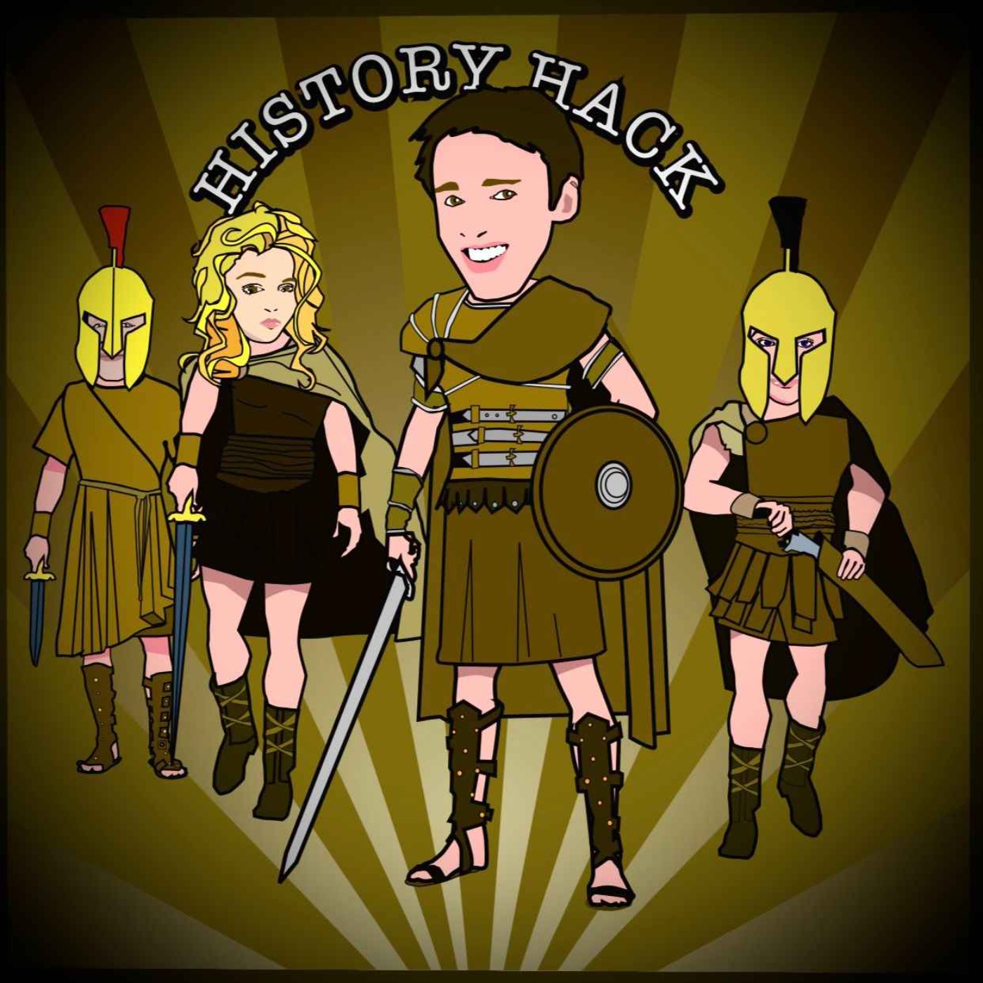 cover art for History Hack: The Trojan Kings of Britain