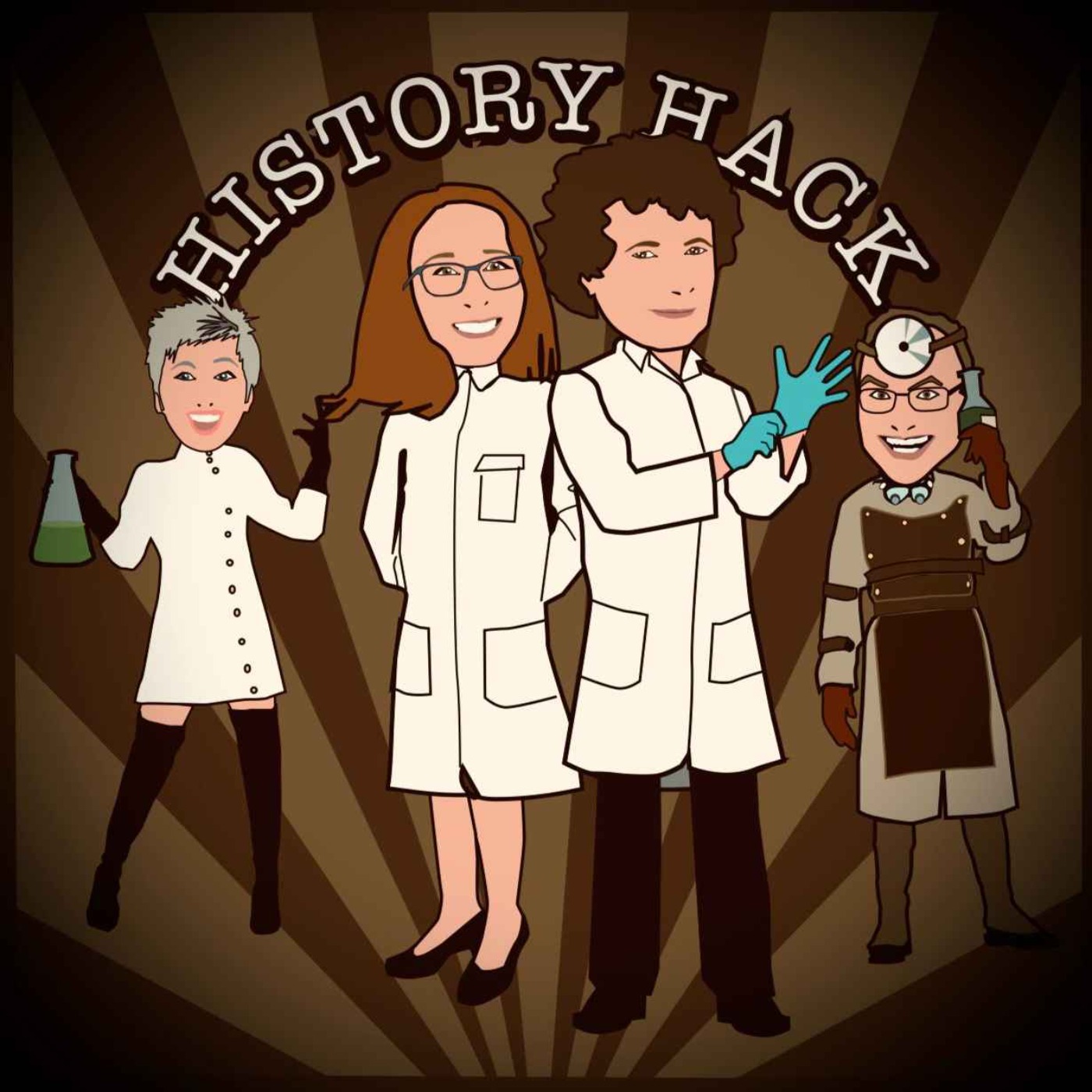 cover art for History Hack: Women in Science 