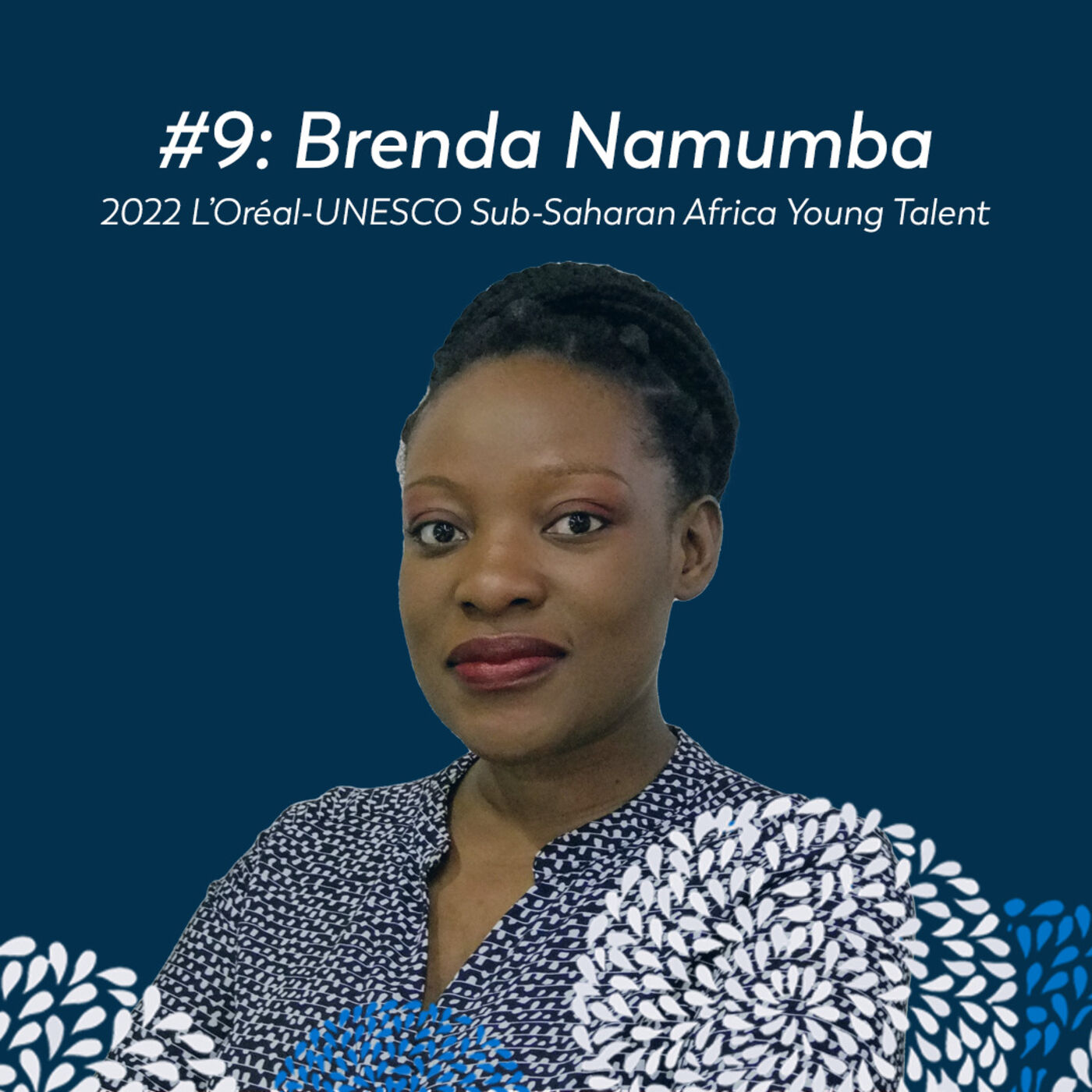 cover art for #9 Brenda Namumba: Post-doctoral fellow in Physics