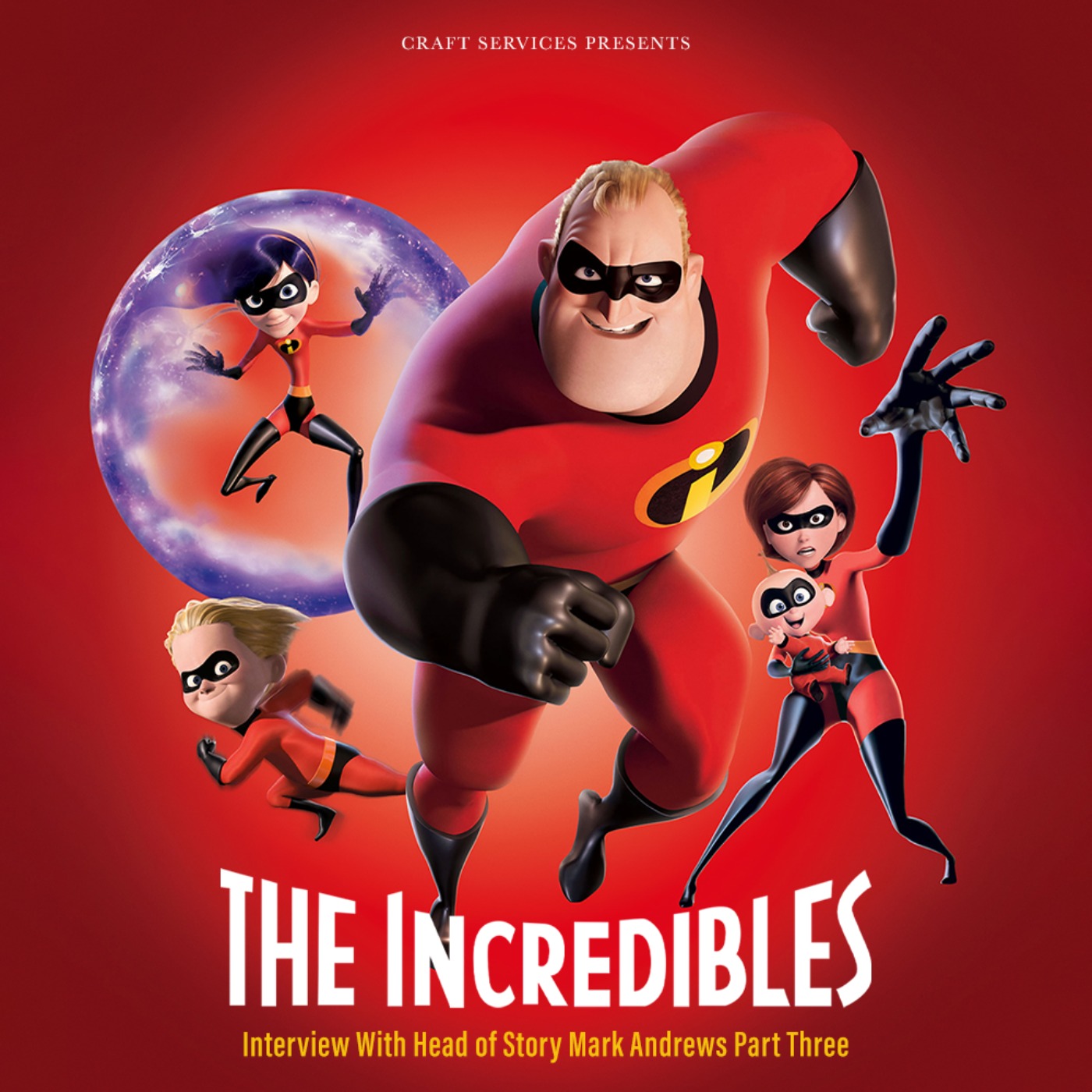 THE INCREDIBLES (2004) Interview with Head of Story Mark Andrews Part 3 episode artwork