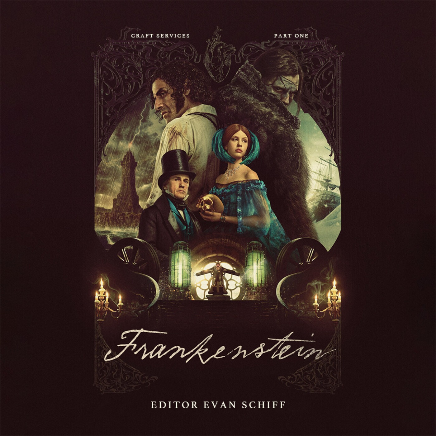 FRANKENSTEIN Editor Evan Schiff Part 1 episode artwork