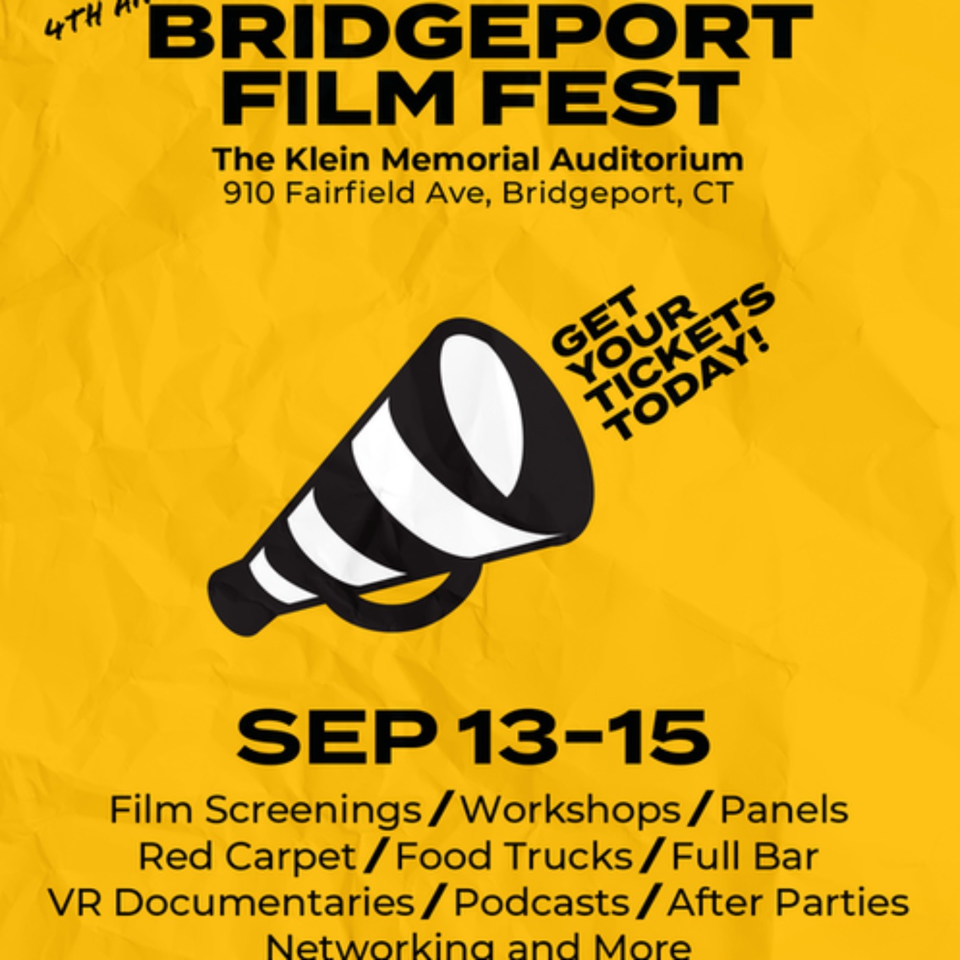 Free Parties & Programs At The 2024 Annual Bridgeport Film Fest! episode artwork