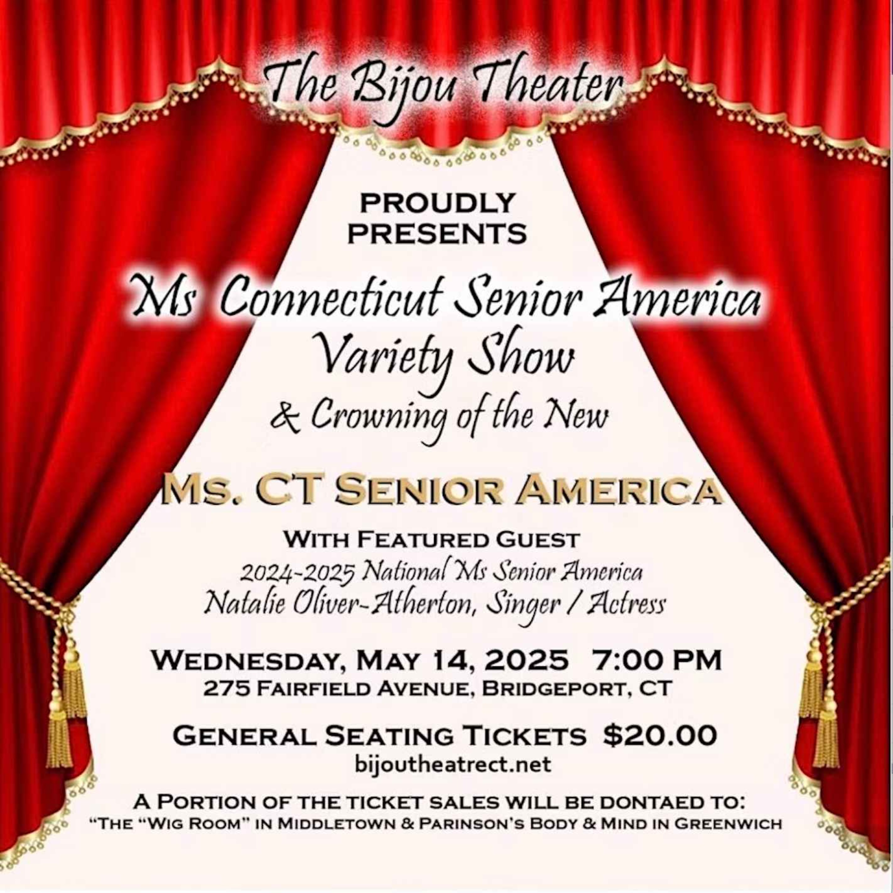 2025 Ms. CT Senior America Variety Show 5/14 7p, Bijou! episode artwork