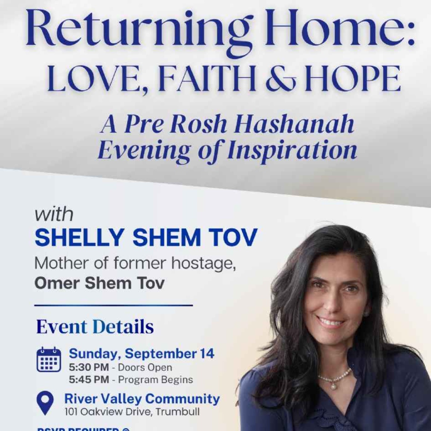 Oct 7th Hostage Mom Comes to Trumbull- A Rabbi's Viewpoint episode artwork