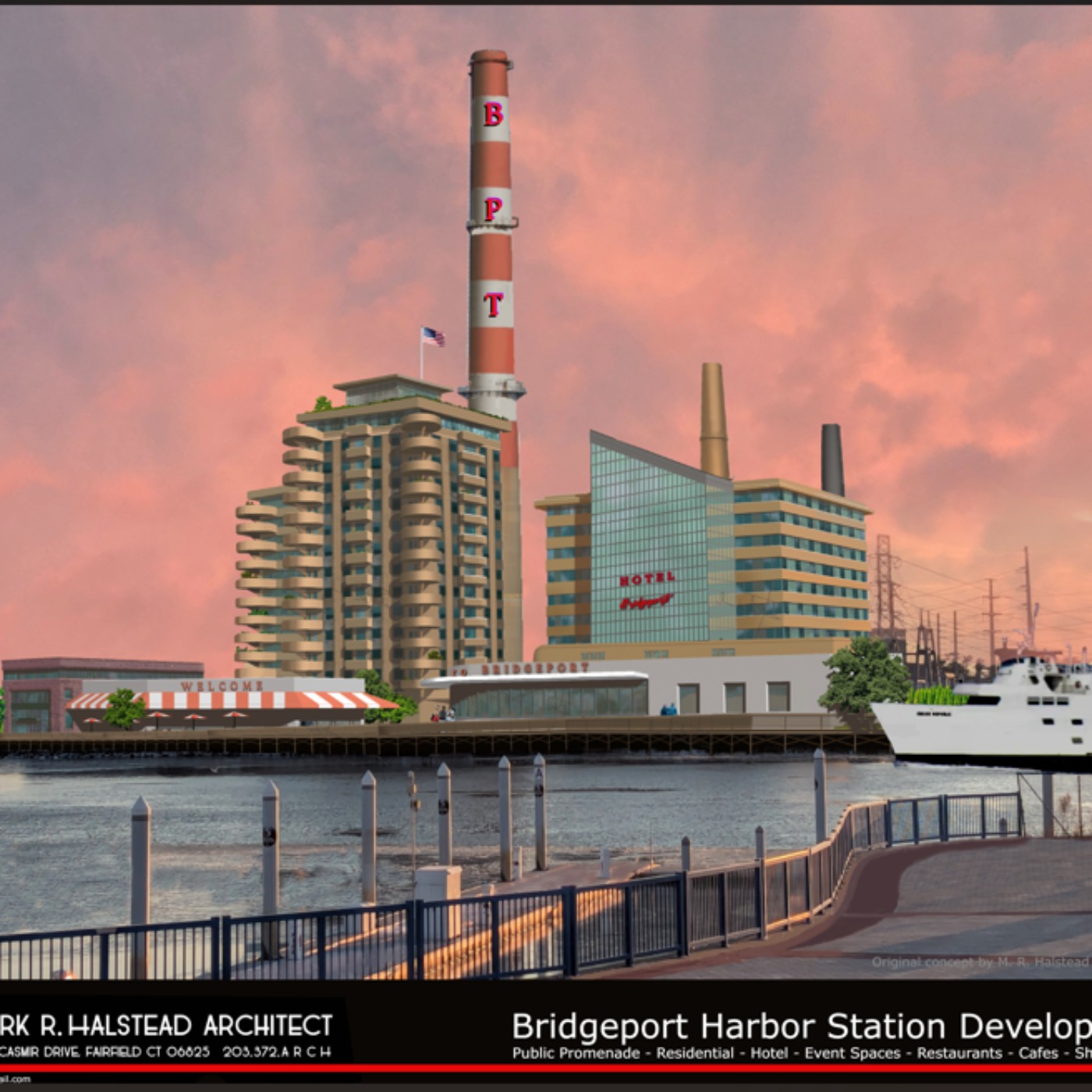 Mark Halstead The Bridgeport "Smokestack" Guy