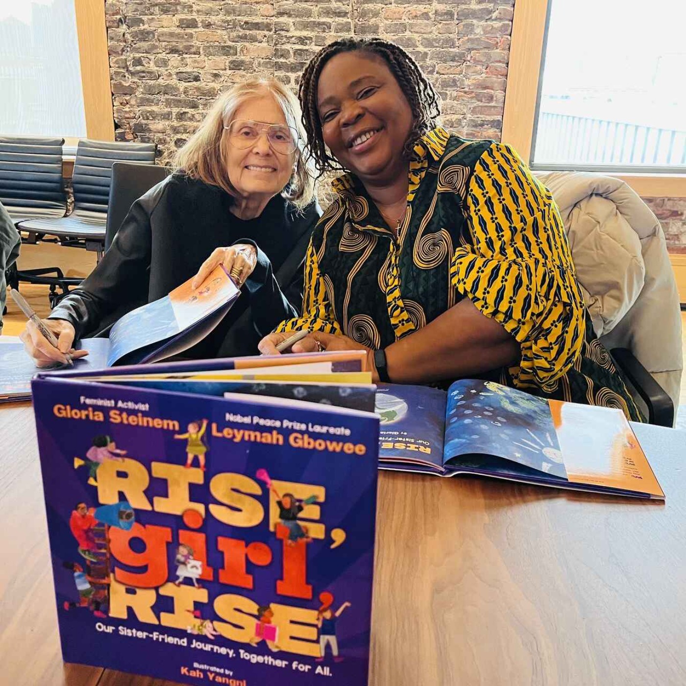 Gloria Steinem & Leymah Gbowee Extraordinary Friendship In A Picture Book