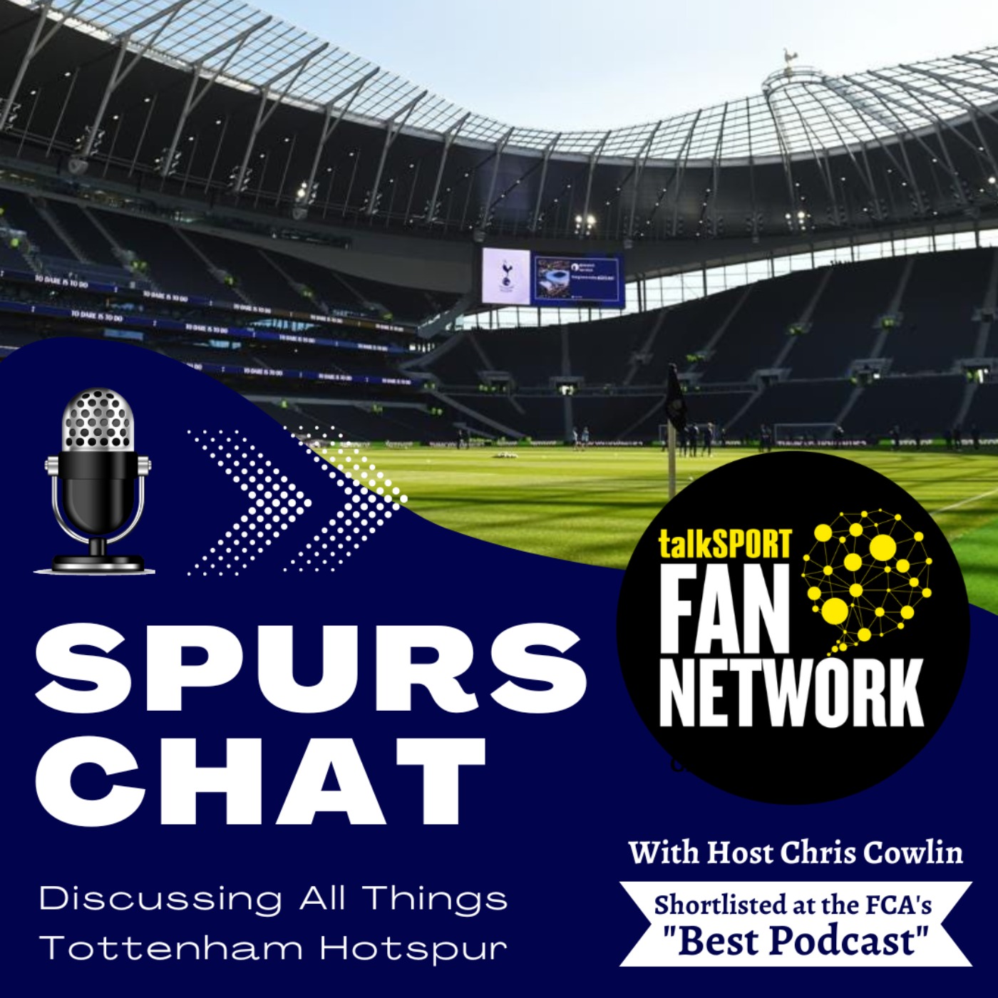 cover art for THE 60 SECOND SPURS NEWS UPDATE: Ange on Transfers and Werner, Lankshear Award, Maddison on Boss