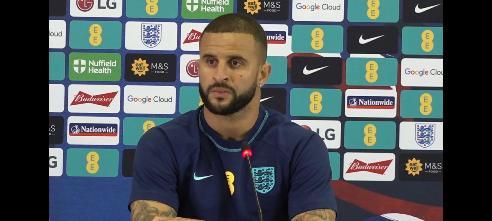 689: PRESS CONFERENCE: Kyle Walker: England v France (The Daily Tottenham/Spurs Podcast)