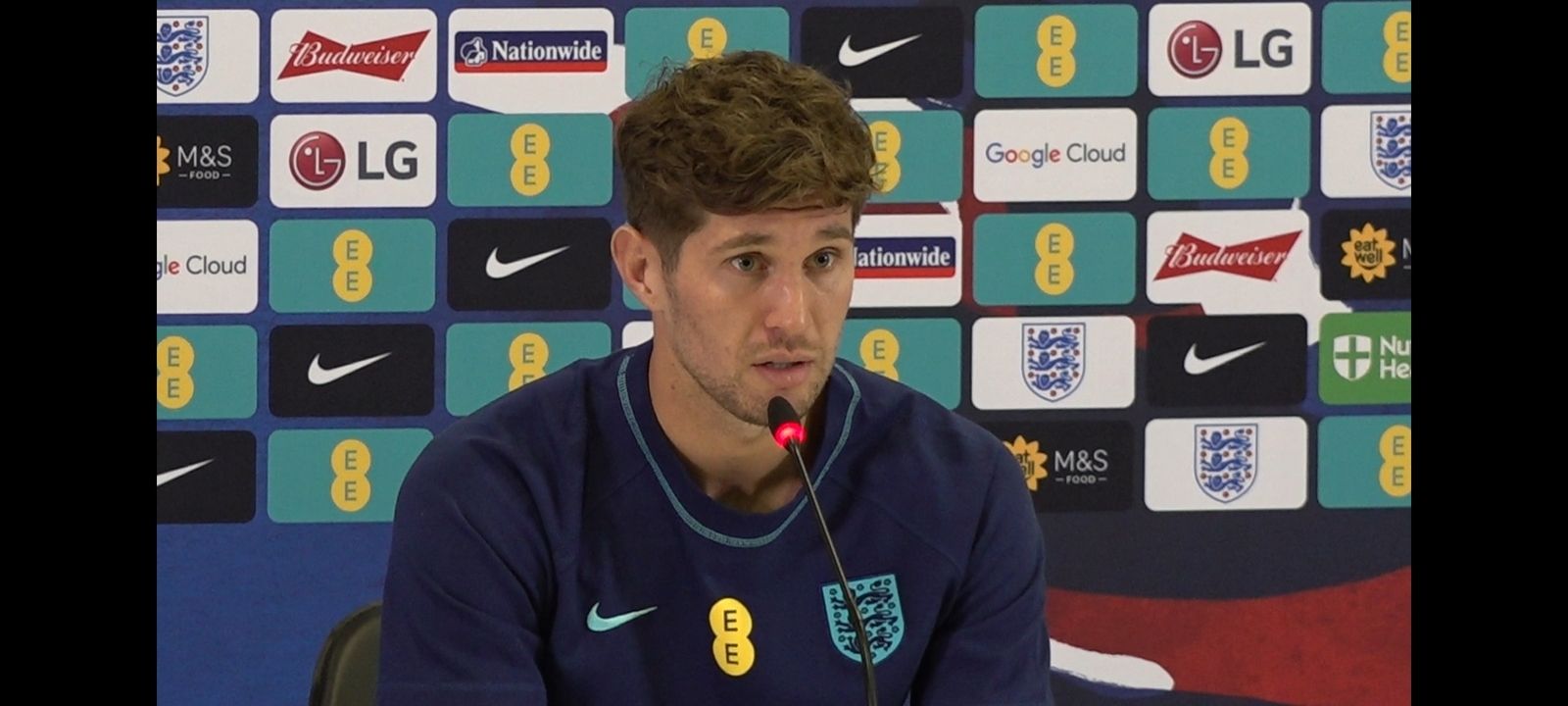 674: PRESS CONFERENCE: John Stones: England v Senegal