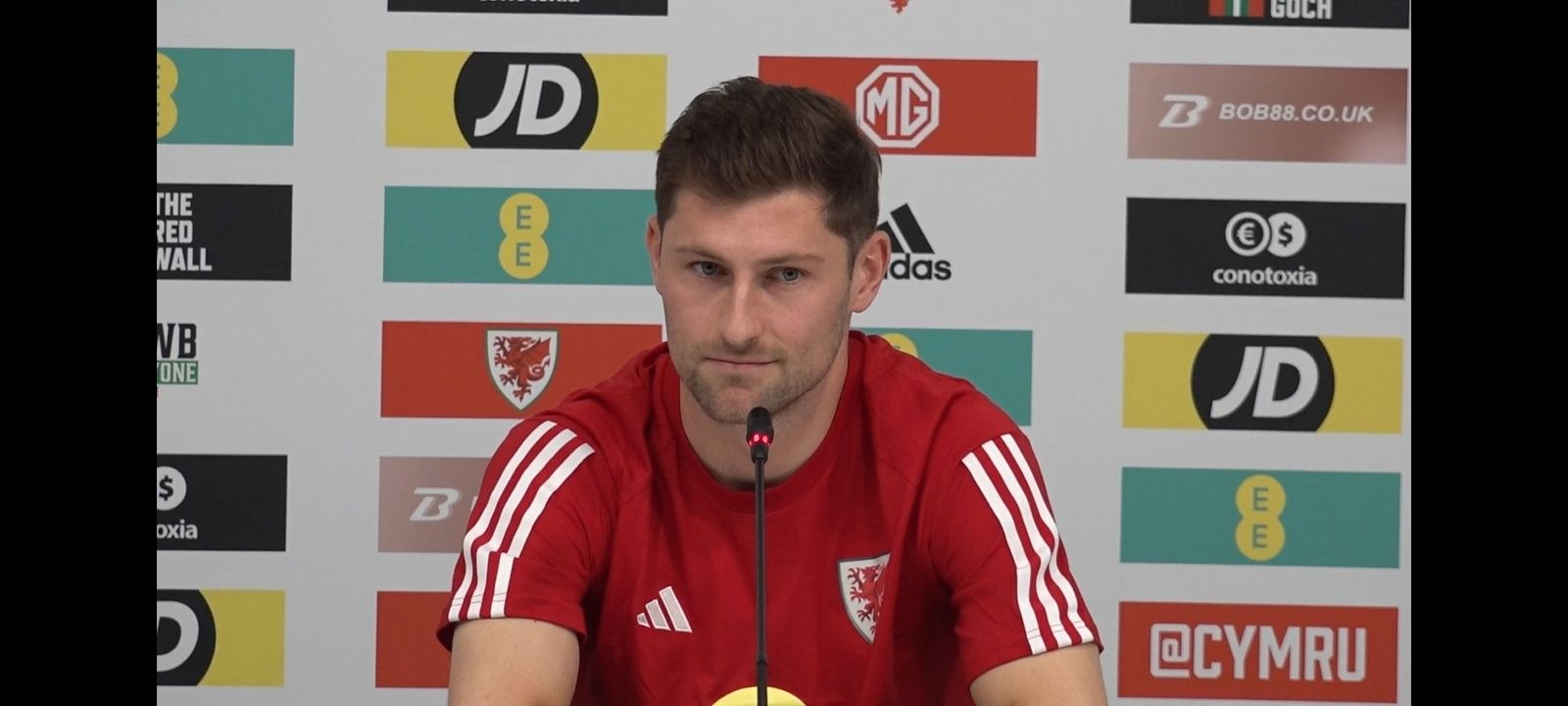 658: PRESS CONFERENCE: Ben Davies: England v Wales 