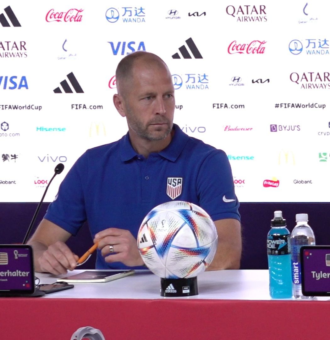 648: PRESS CONFERENCE: Greg Berhalter and Tyler Adams: USA Manager & Captain Preview Game Against England
