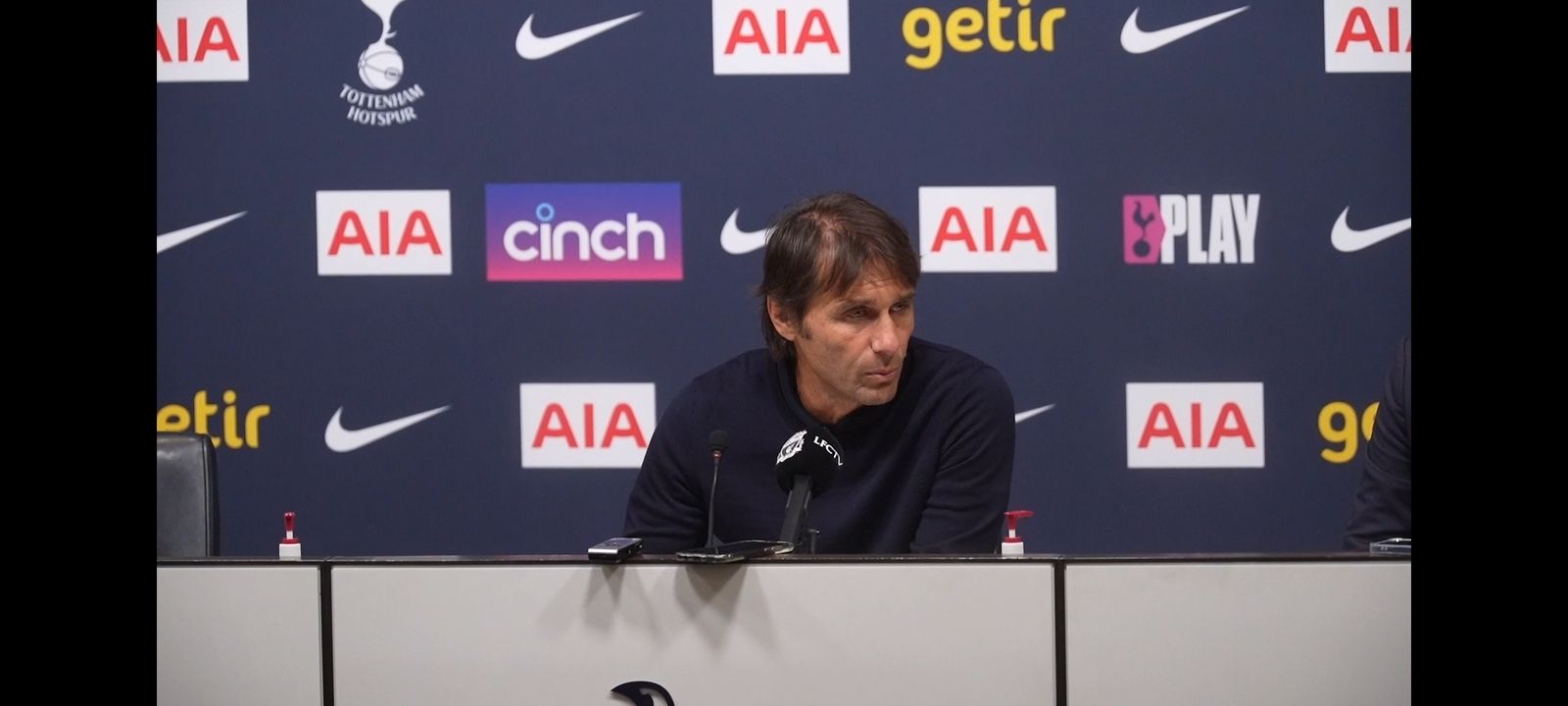 581: PRESS CONFERENCE: Antonio Conte: Spurs 1-2 Liverpool 