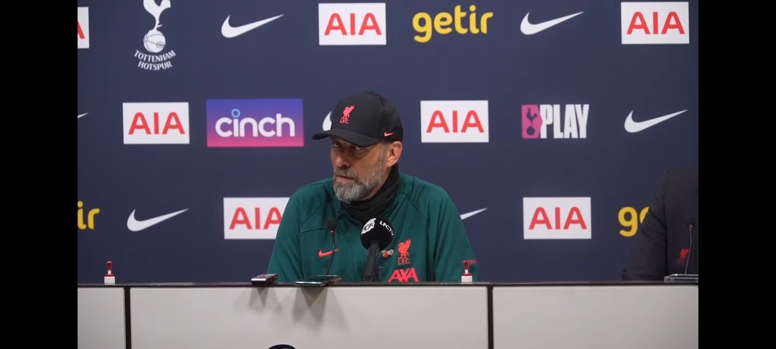 581: PRESS CONFERENCE: Jurgen Klopp: Tottenham 1-2 Liverpool: 