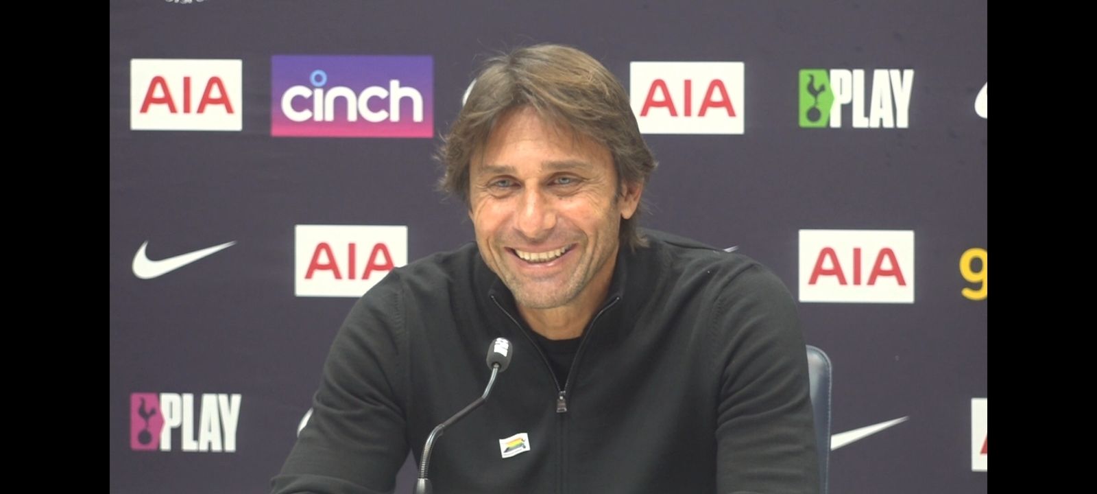 557: Press conference: Antonio Conte: Pre-match: Bournemouth v Tottenham