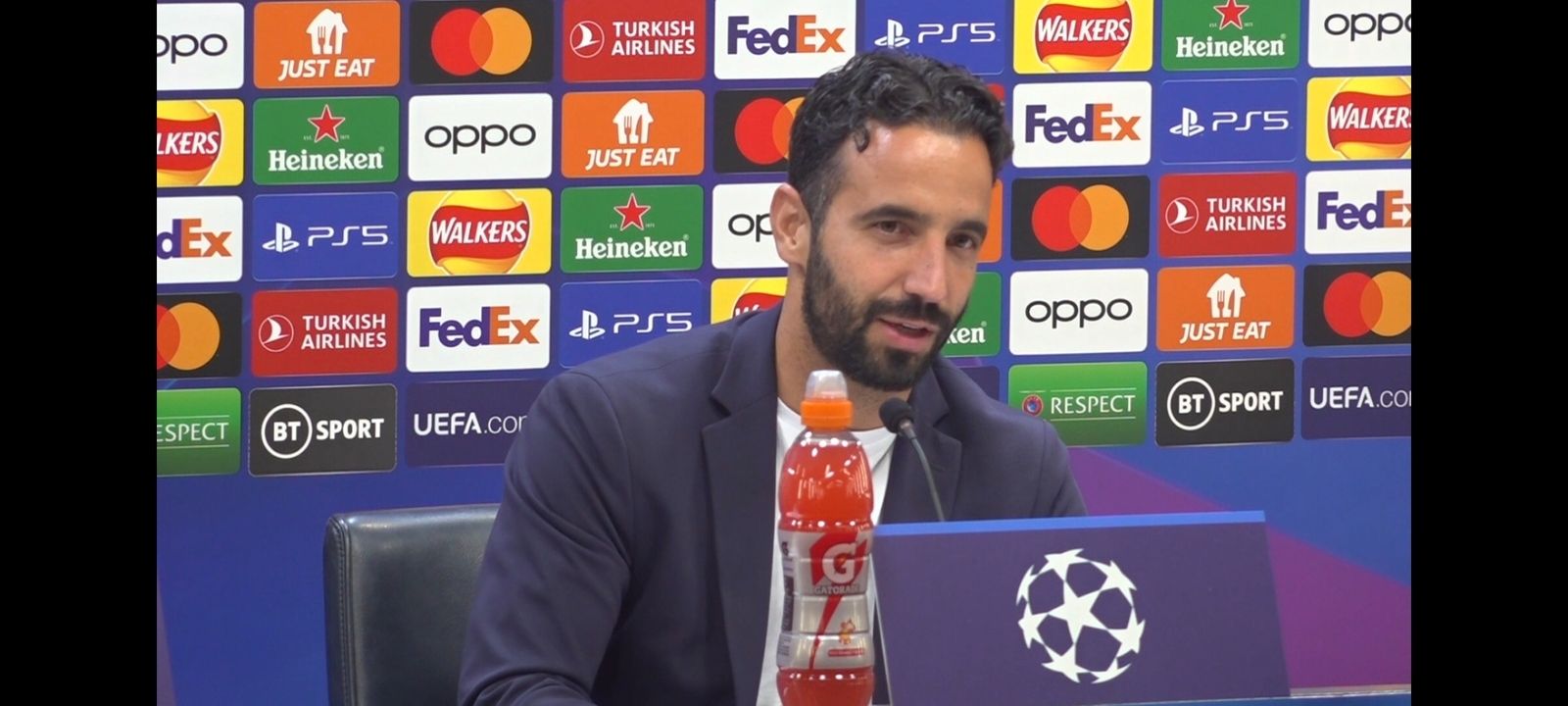 552: Press conference: Sporting manager Ruben Amorim