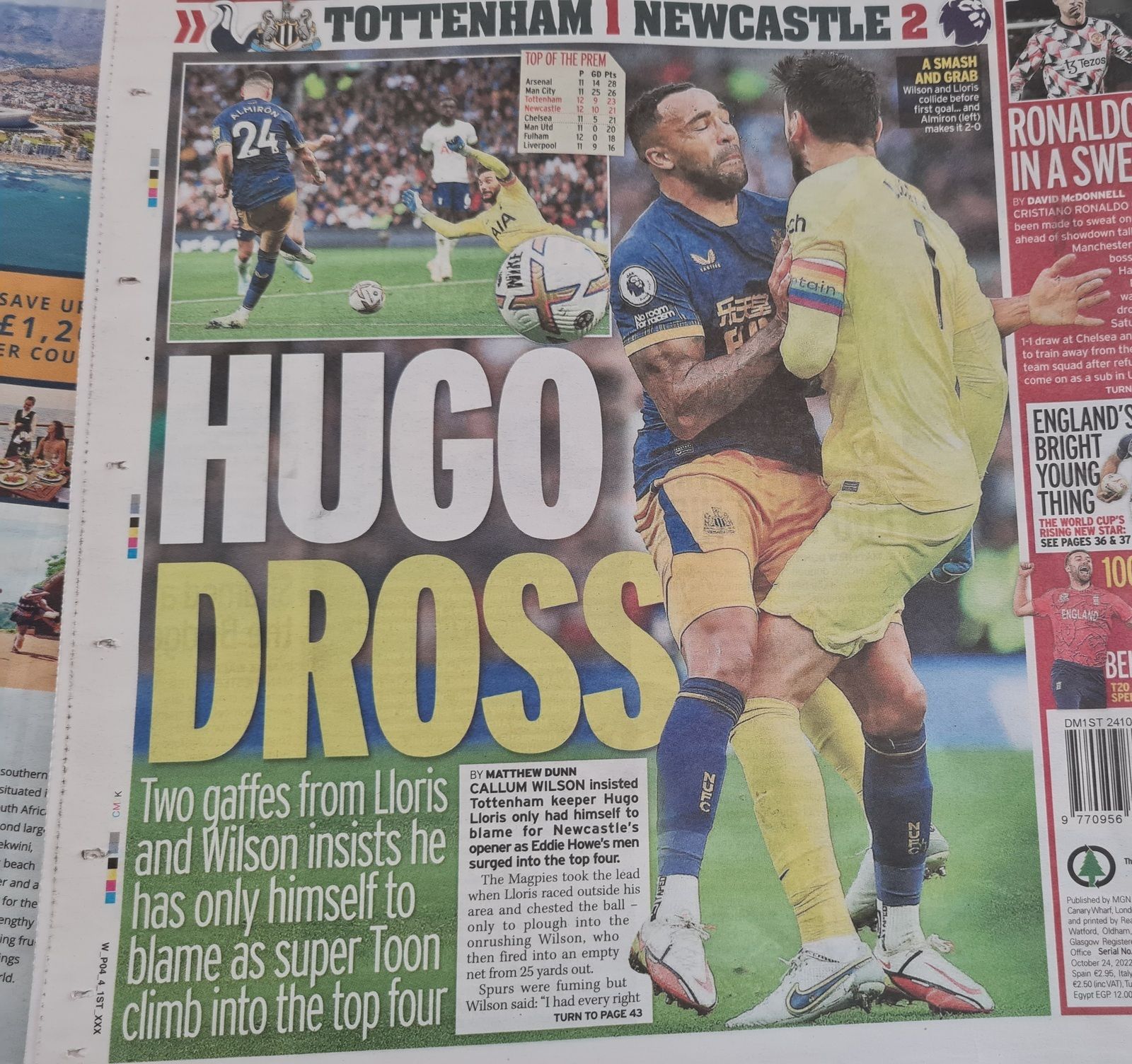 545: SPURS CHAT: SPURS IN THE MEDIA & PLAYER RATINGS: Tottenham 1-2 Newcastle 