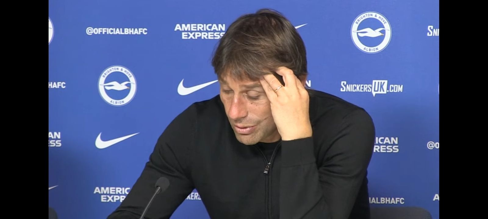 493: SPURS CHAT: PRESS CONFERENCE: Antonio Conte: Brighton 0-1 Spurs: 