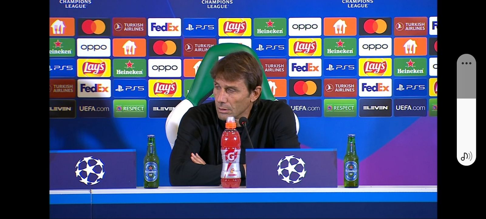 427: SPURS CHAT: PRESS CONFERENCE: Antonio Conte: Sporting 2-0 Tottenham: 