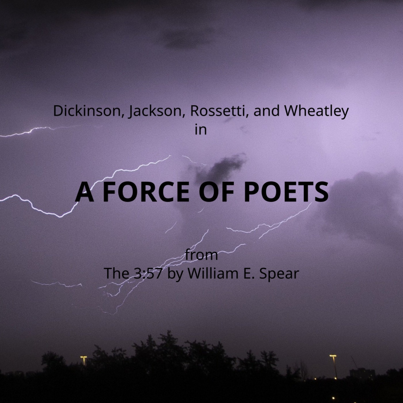 cover art for A FORCE OF POETS, Episode 02 - Emily Dickinson