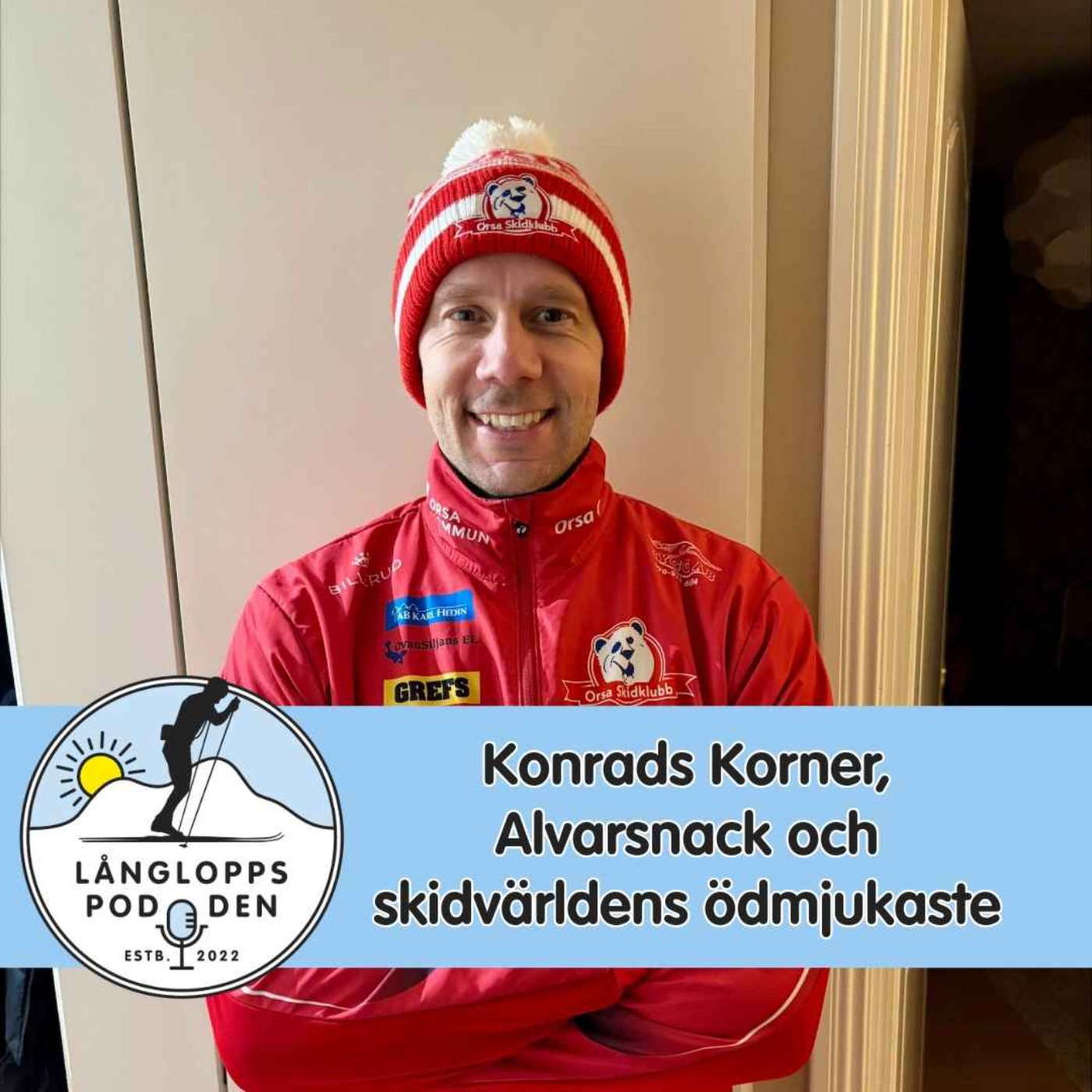 Avsnitt 135 - Konrads Korner, Alvarsnack och skidvärldens ödmjukaste Avsnitt 135 - Konrads Korner, Alvarsnack och skidvärldens ödmjukaste