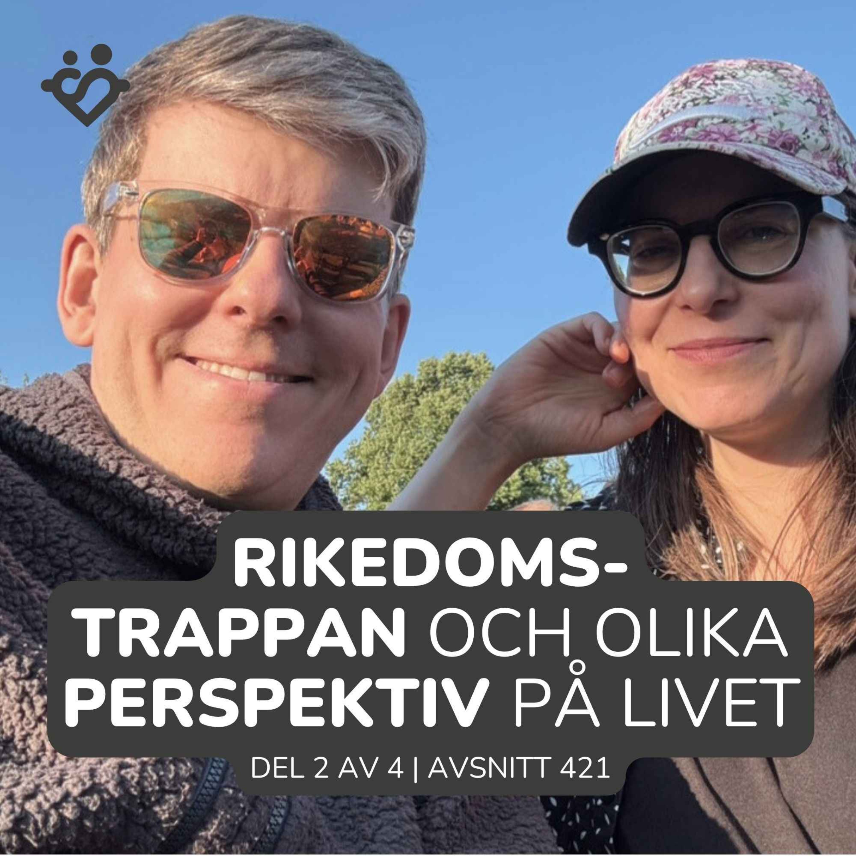 421. Olika perspektiv på den ekonomiska resan | Rikedomstrappan del 2 av 4
