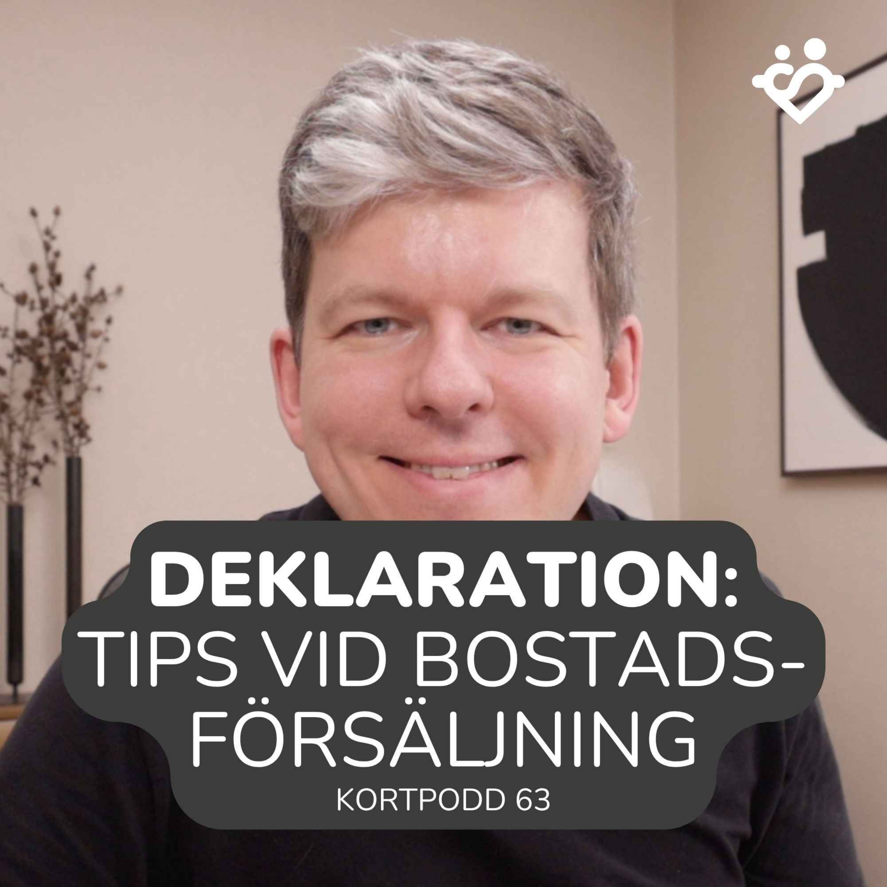 K63. Deklarera bostadsförsäljningen rätt – avdrag och uppskov | Med Joakim Lindholm på Lexly