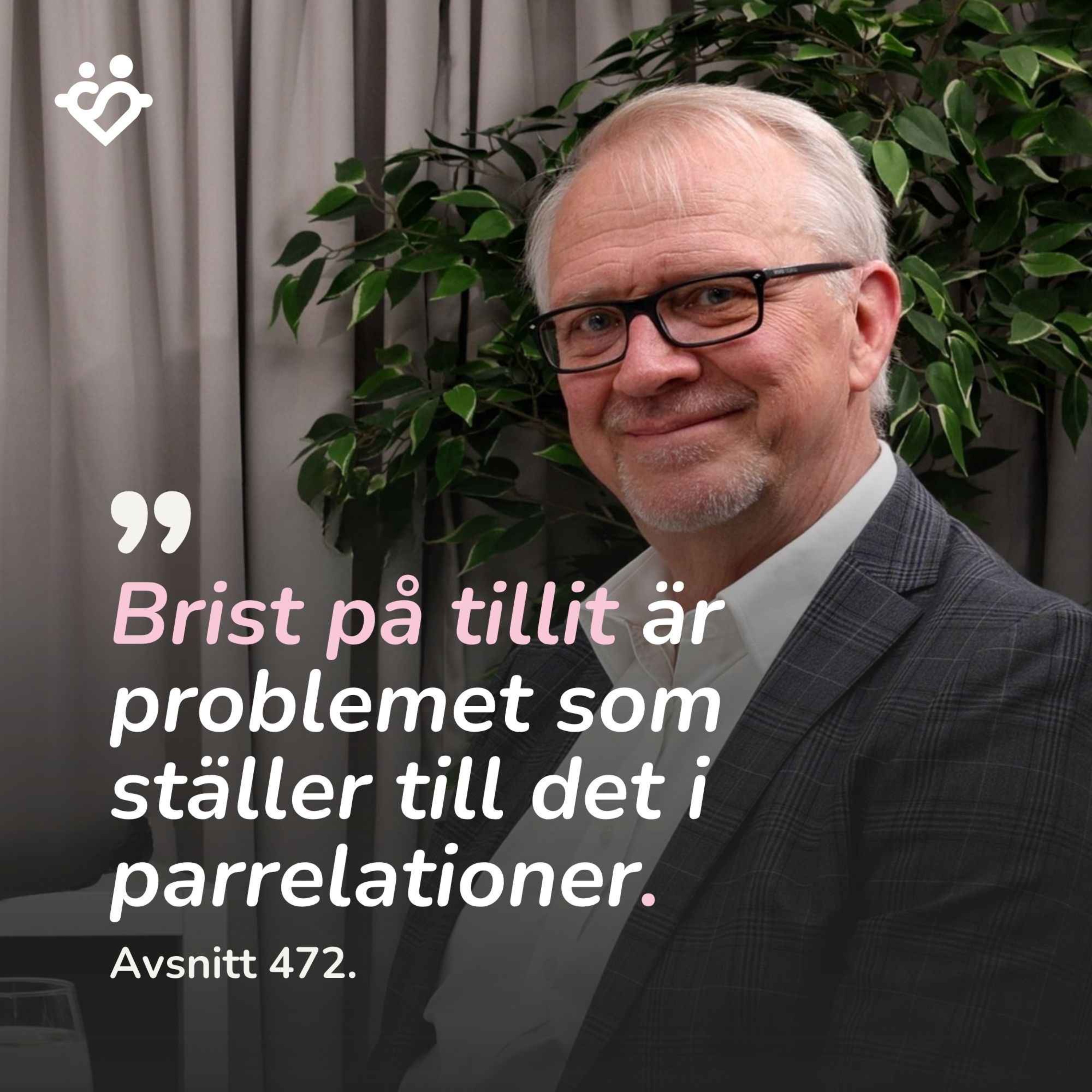 472  Vår parterapeut Tommy Waad om tillit, pengabråk och tysta män episode artwork
