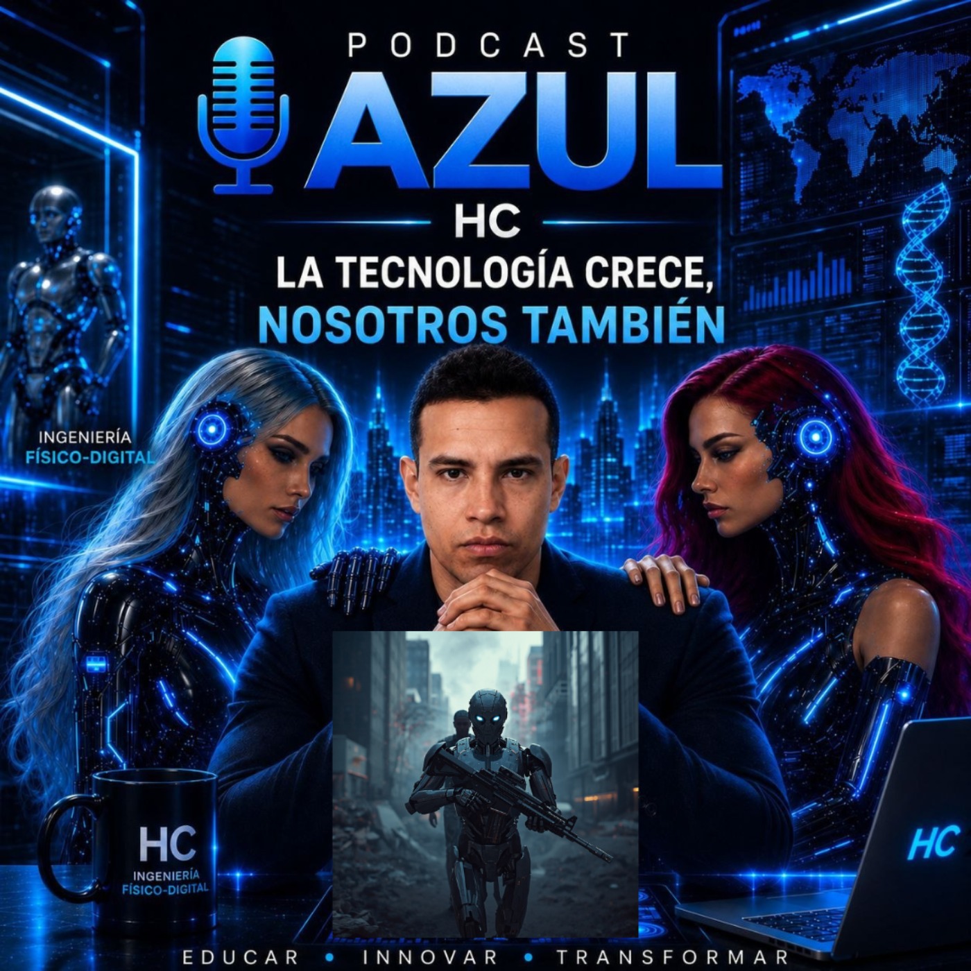 Soldados De Acero: La Guerra Humanoide Ya Comenzó episode artwork