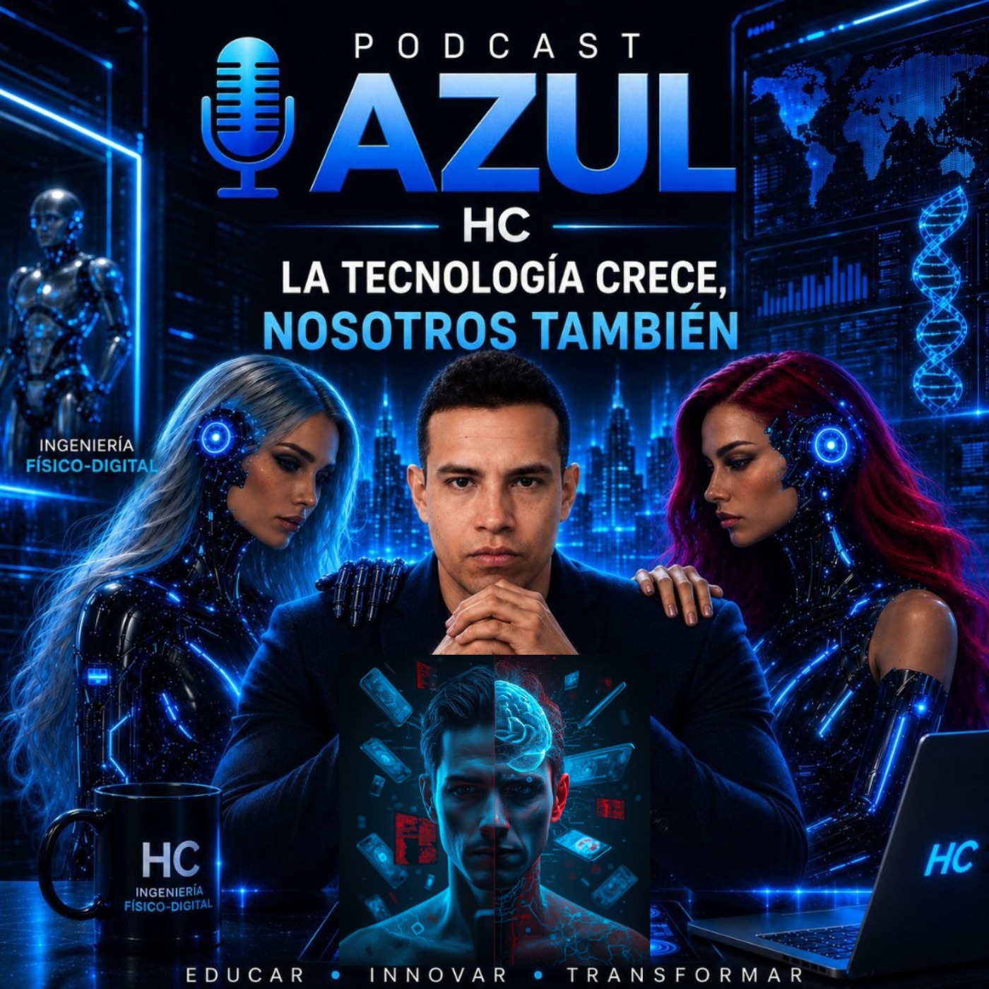 Tu Teléfono No Solo Roba Tu Atención: También Está Cambiando Tu Cuerpo Reflexiones tecnológicas SIN CENSURA🤖 episode artwork