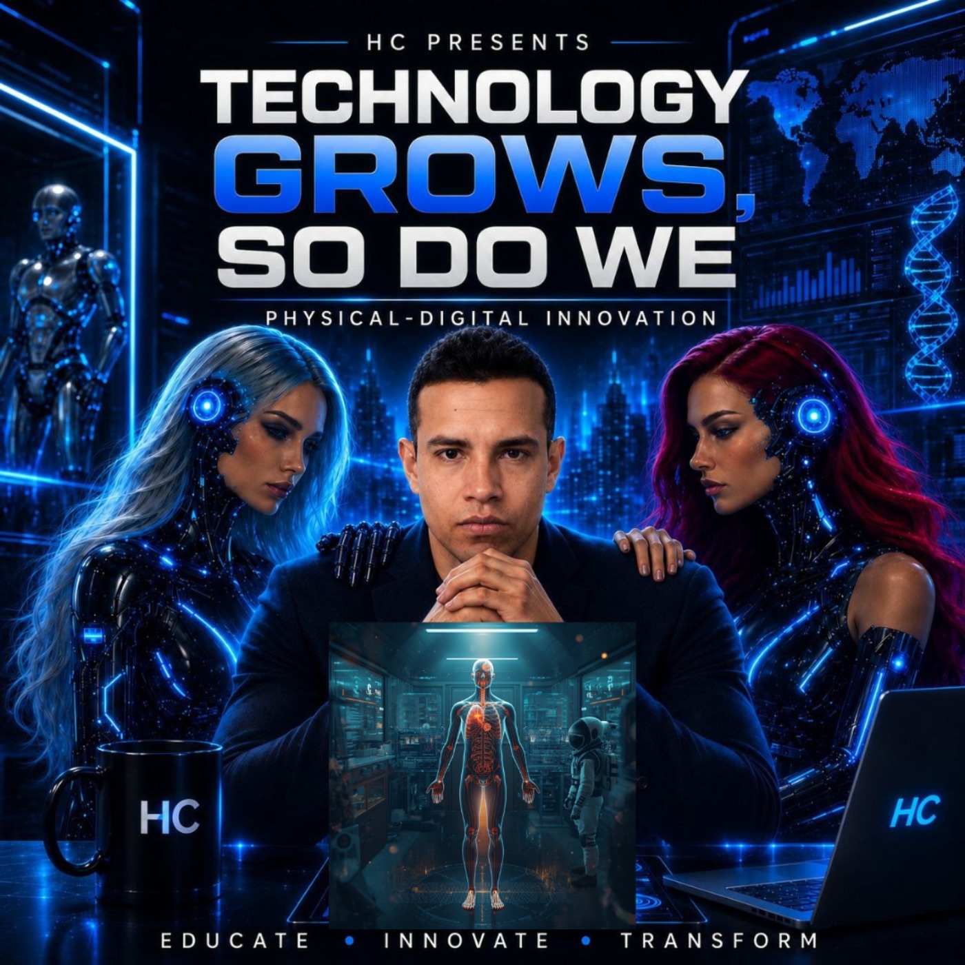 The Human Body vs Technology: Organoids, Space Radiation and Digital Disease episode artwork