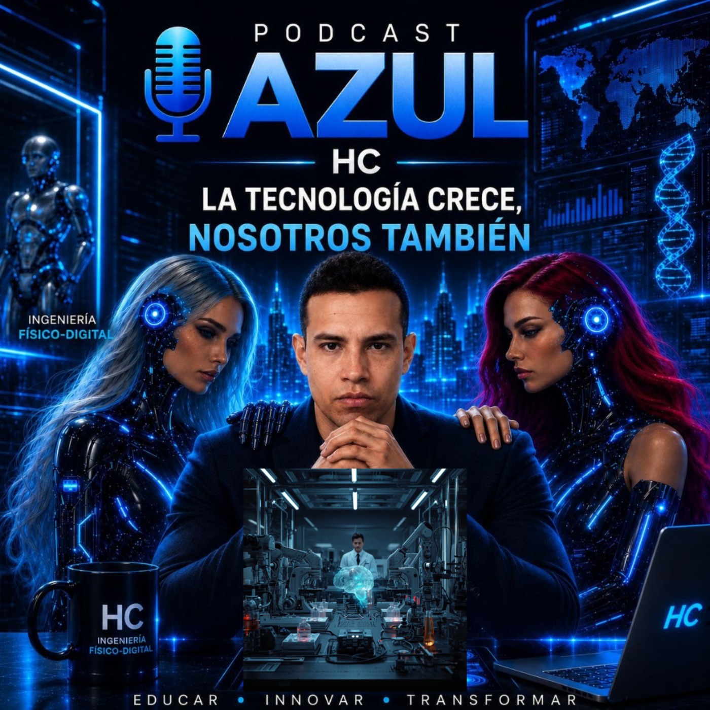 La IA Ya Puede Controlar Laboratorios: Nace El Científico Artificial episode artwork