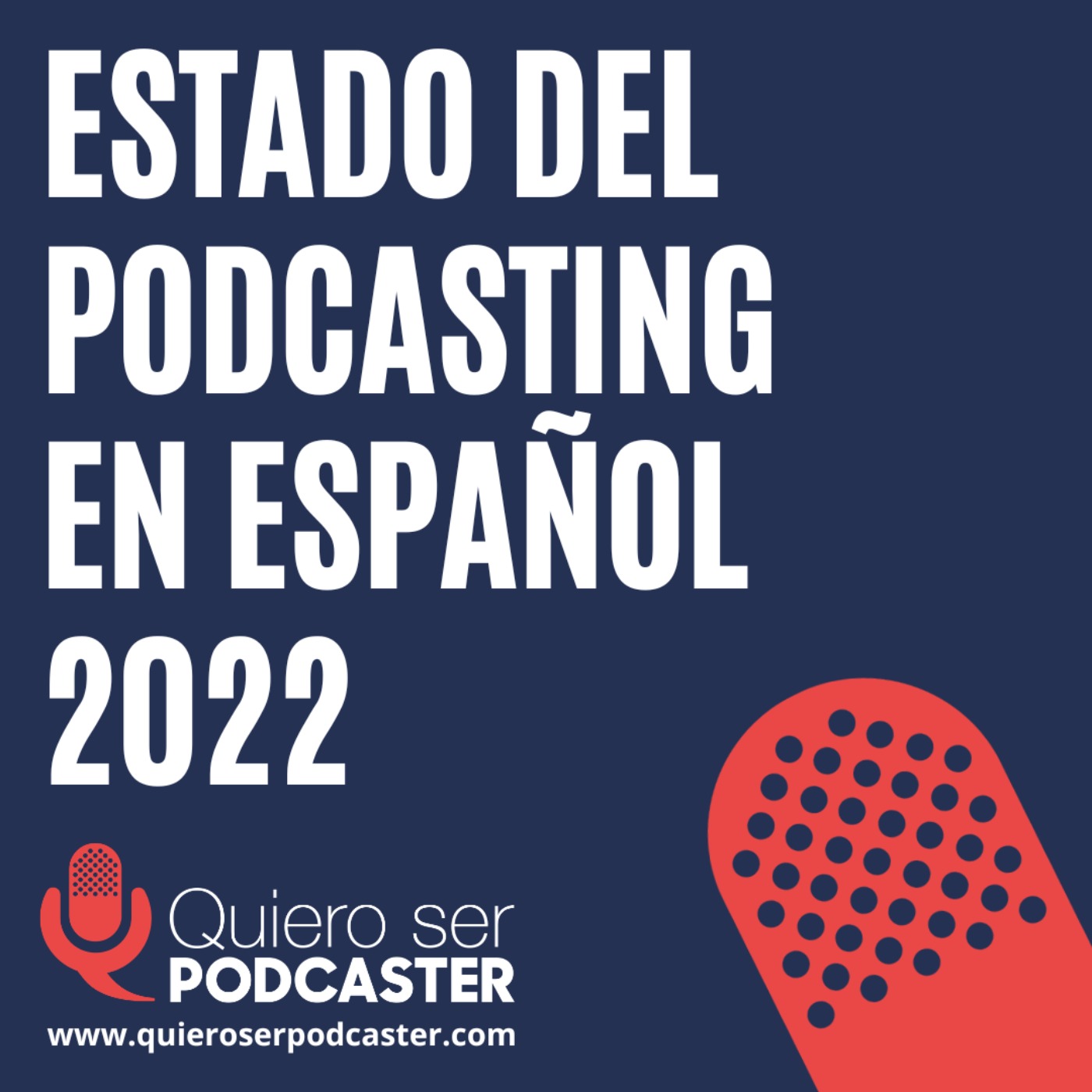 cover art for Estado del podcasting en español en 2022