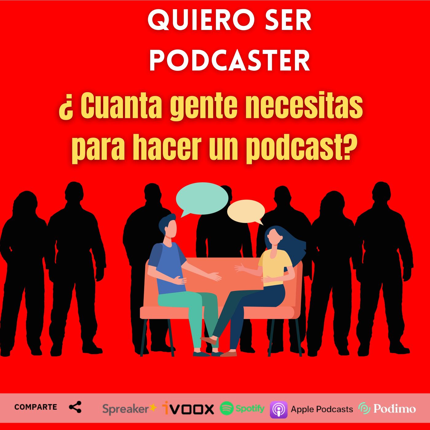¿ Cuanta gente necesitas para grabar un podcast ? y recomendación de audiolibro de @ArturoGCampos